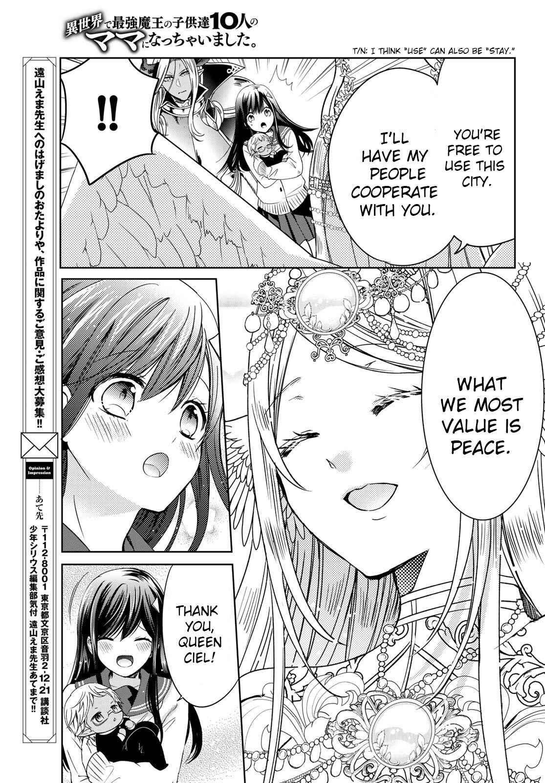 Isekai De Saikyo Mao No Kodomotachi No Mama Ni Natchaimashita Chapter 19 - Page 29