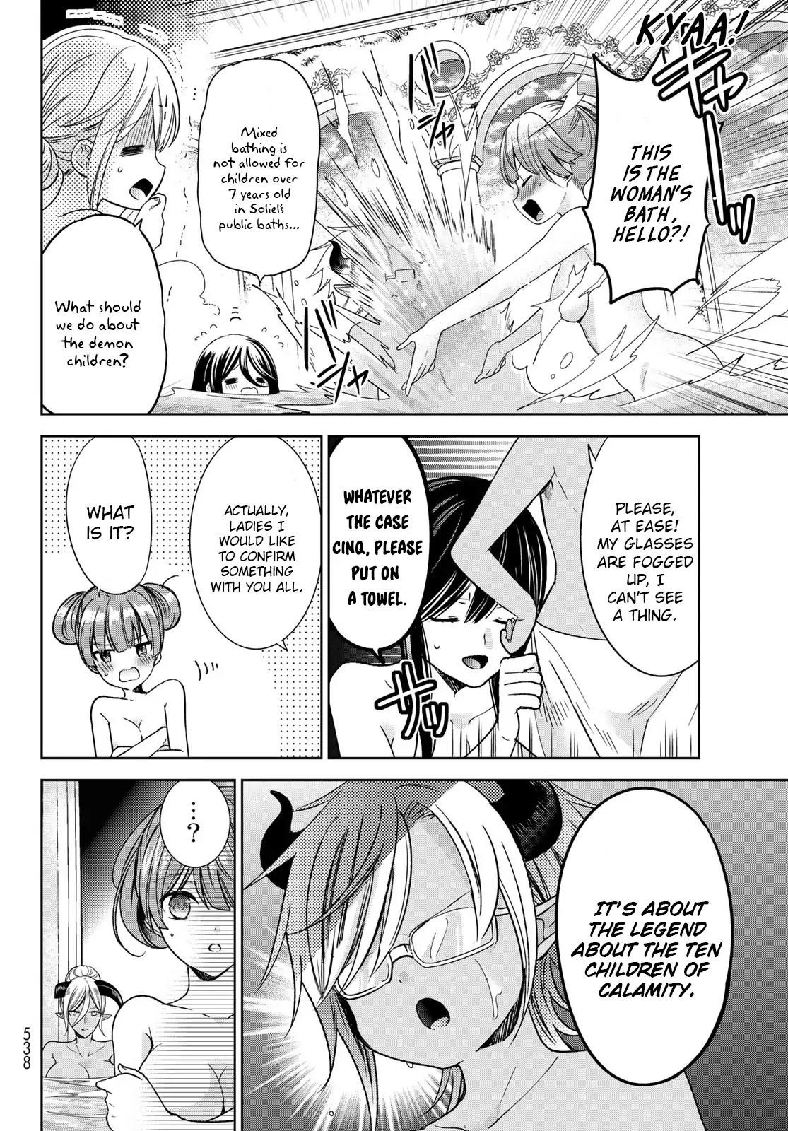 Isekai De Saikyo Mao No Kodomotachi No Mama Ni Natchaimashita Chapter 34 - Page 14