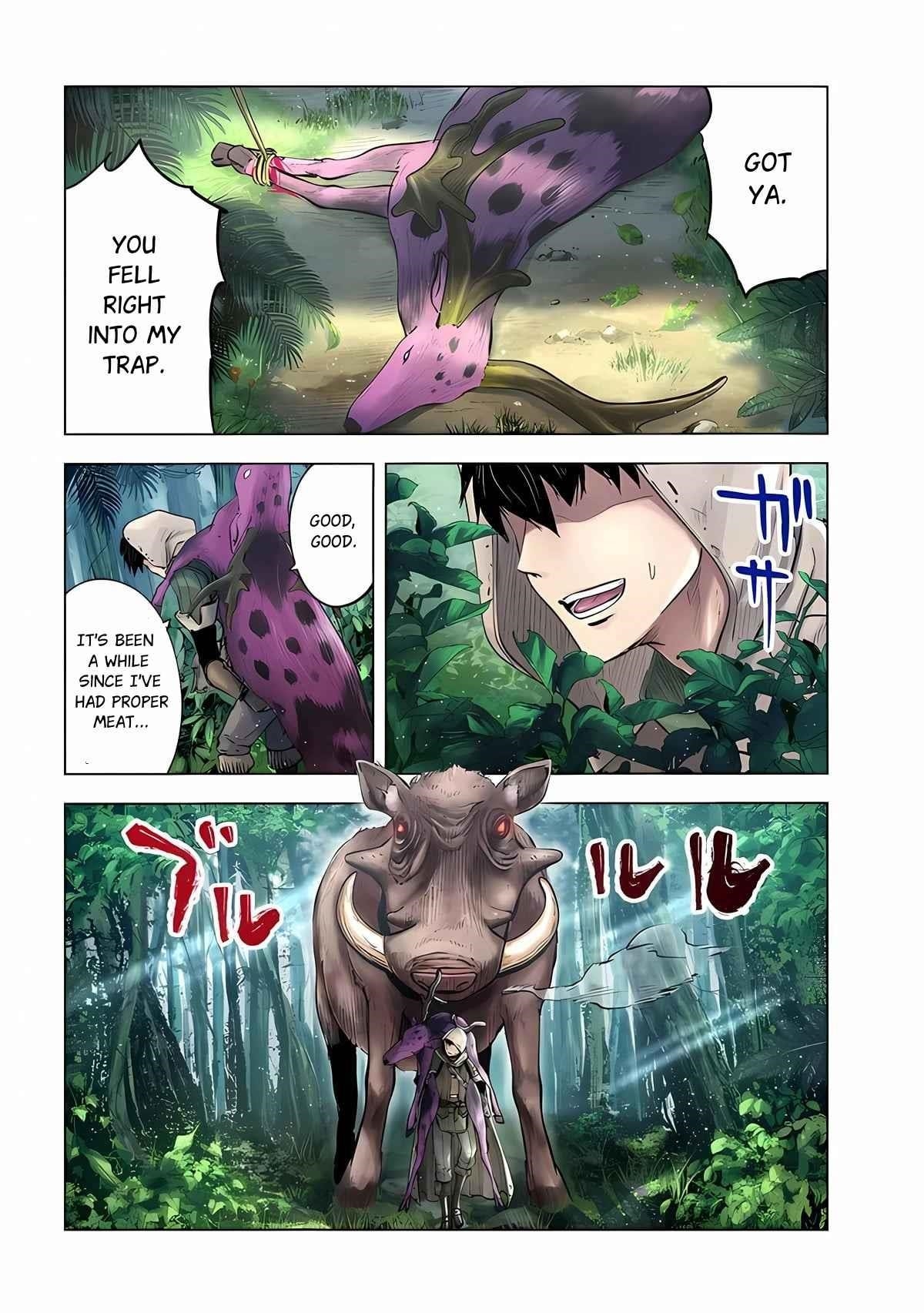 Makyo Seikatsu ~ Gakeppuchi Boken Sha Ga Hiki Komoru Ni Ha Hirosugiru Chapter 1 - Page 1