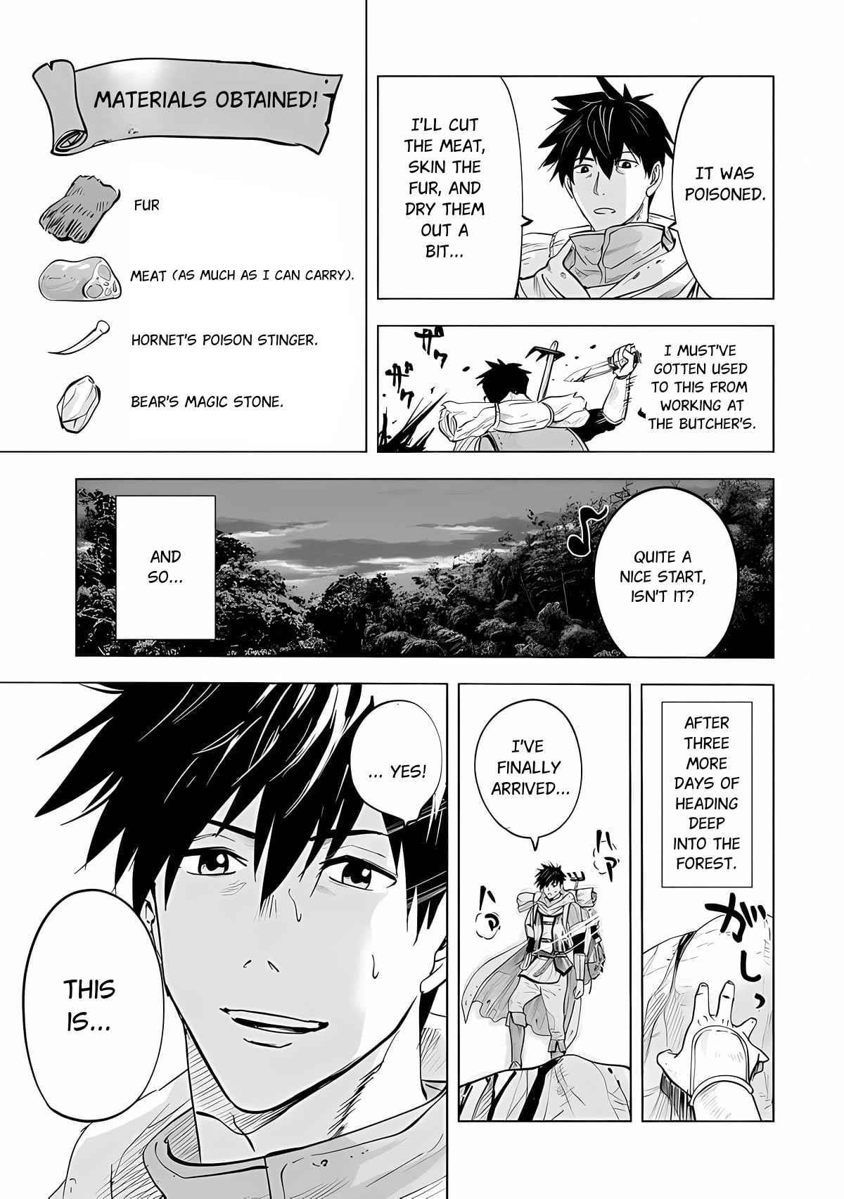 Makyo Seikatsu ~ Gakeppuchi Boken Sha Ga Hiki Komoru Ni Ha Hirosugiru Chapter 1 - Page 17
