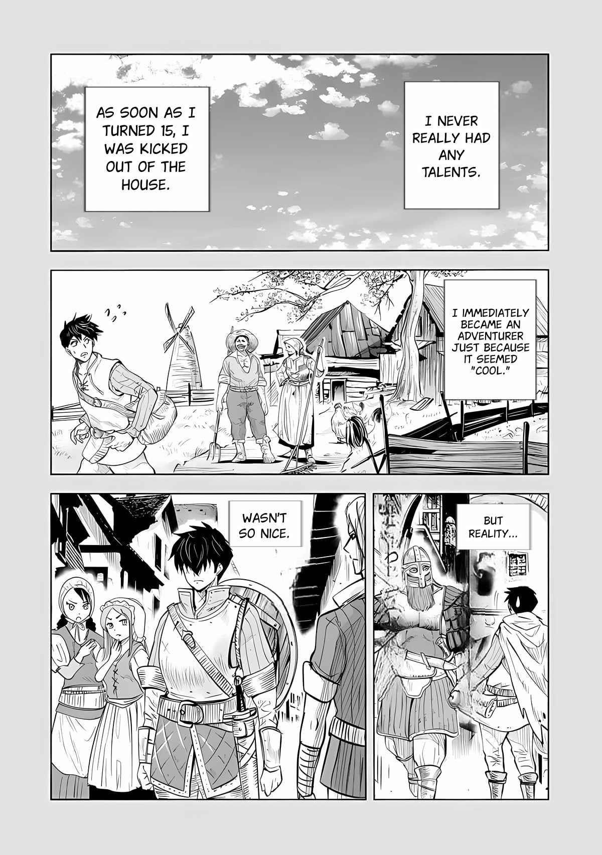 Makyo Seikatsu ~ Gakeppuchi Boken Sha Ga Hiki Komoru Ni Ha Hirosugiru Chapter 1 - Page 8