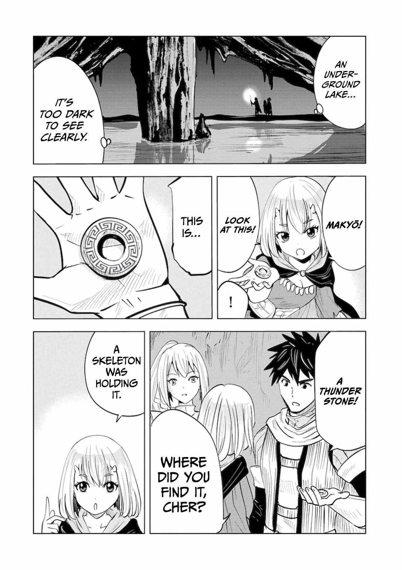 Makyo Seikatsu ~ Gakeppuchi Boken Sha Ga Hiki Komoru Ni Ha Hirosugiru Chapter 10 - Page 28