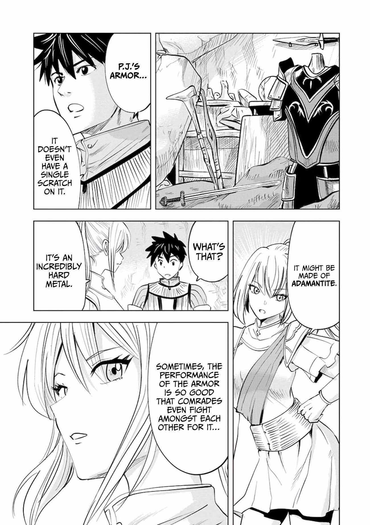 Makyo Seikatsu ~ Gakeppuchi Boken Sha Ga Hiki Komoru Ni Ha Hirosugiru Chapter 11 - Page 17