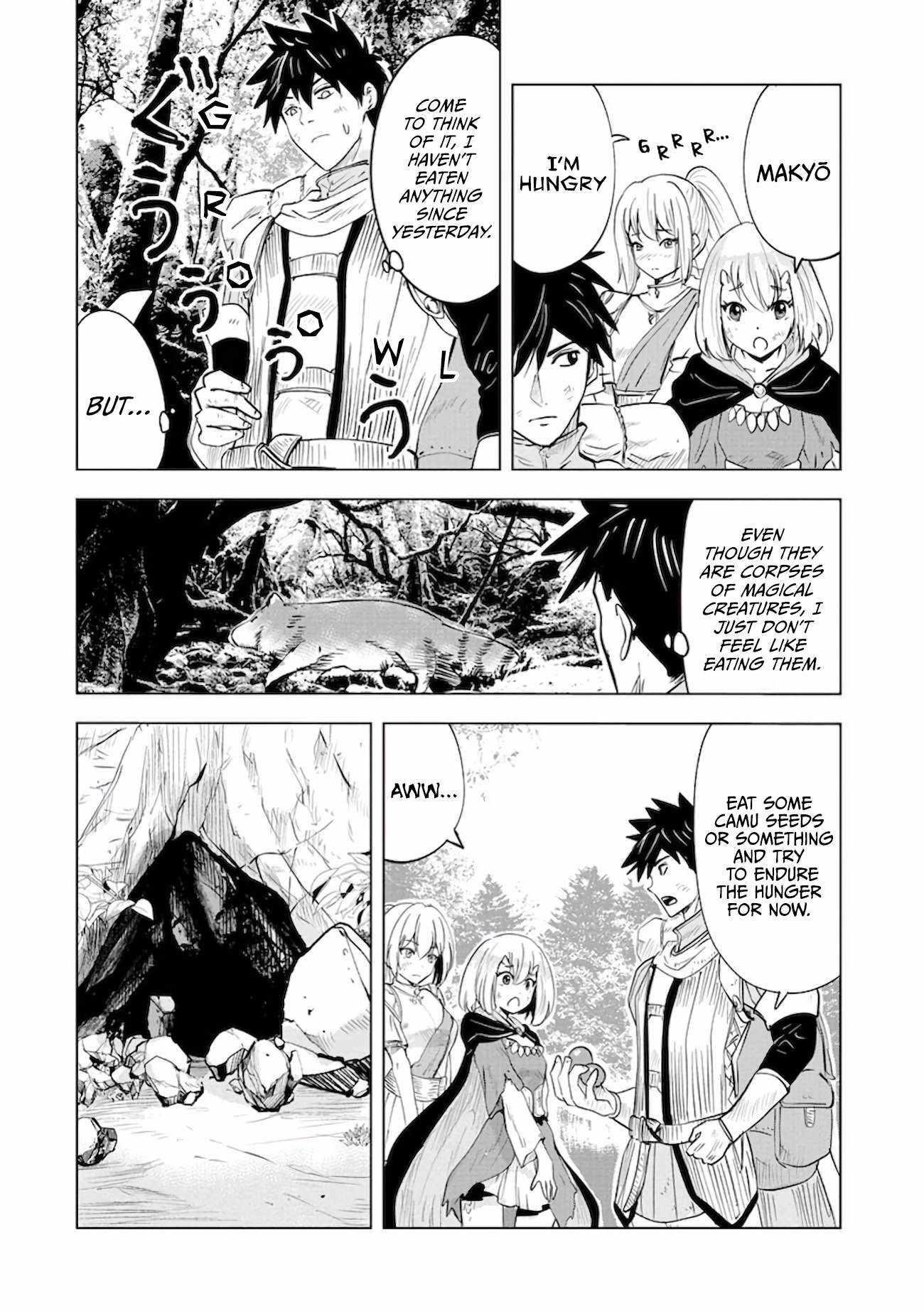 Makyo Seikatsu ~ Gakeppuchi Boken Sha Ga Hiki Komoru Ni Ha Hirosugiru Chapter 11 - Page 4