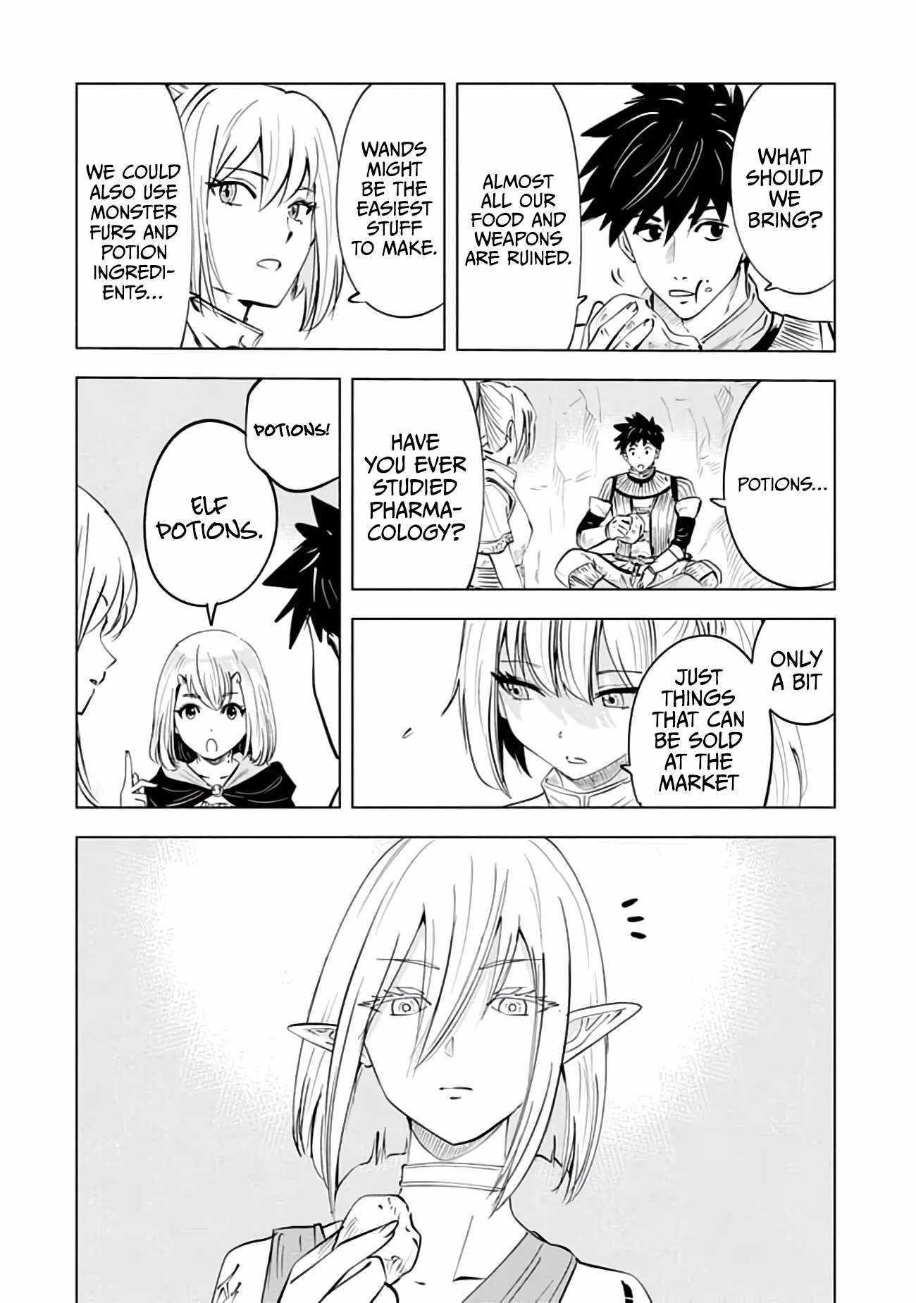 Makyo Seikatsu ~ Gakeppuchi Boken Sha Ga Hiki Komoru Ni Ha Hirosugiru Chapter 12 - Page 3