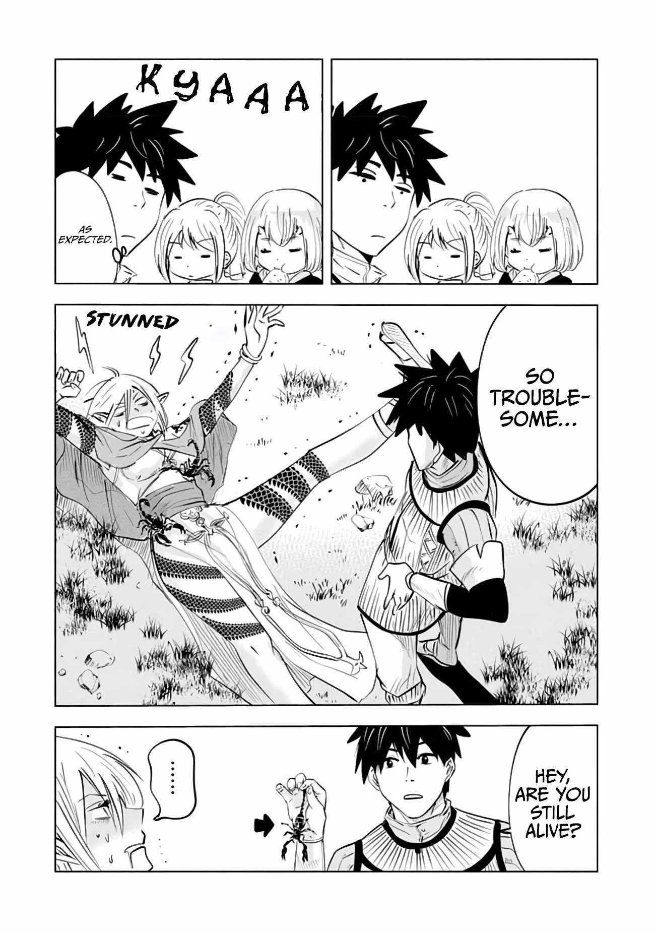 Makyo Seikatsu ~ Gakeppuchi Boken Sha Ga Hiki Komoru Ni Ha Hirosugiru Chapter 12 - Page 5