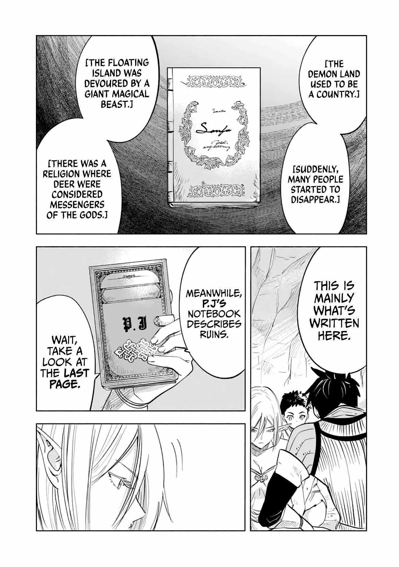 Makyo Seikatsu ~ Gakeppuchi Boken Sha Ga Hiki Komoru Ni Ha Hirosugiru Chapter 13 - Page 11