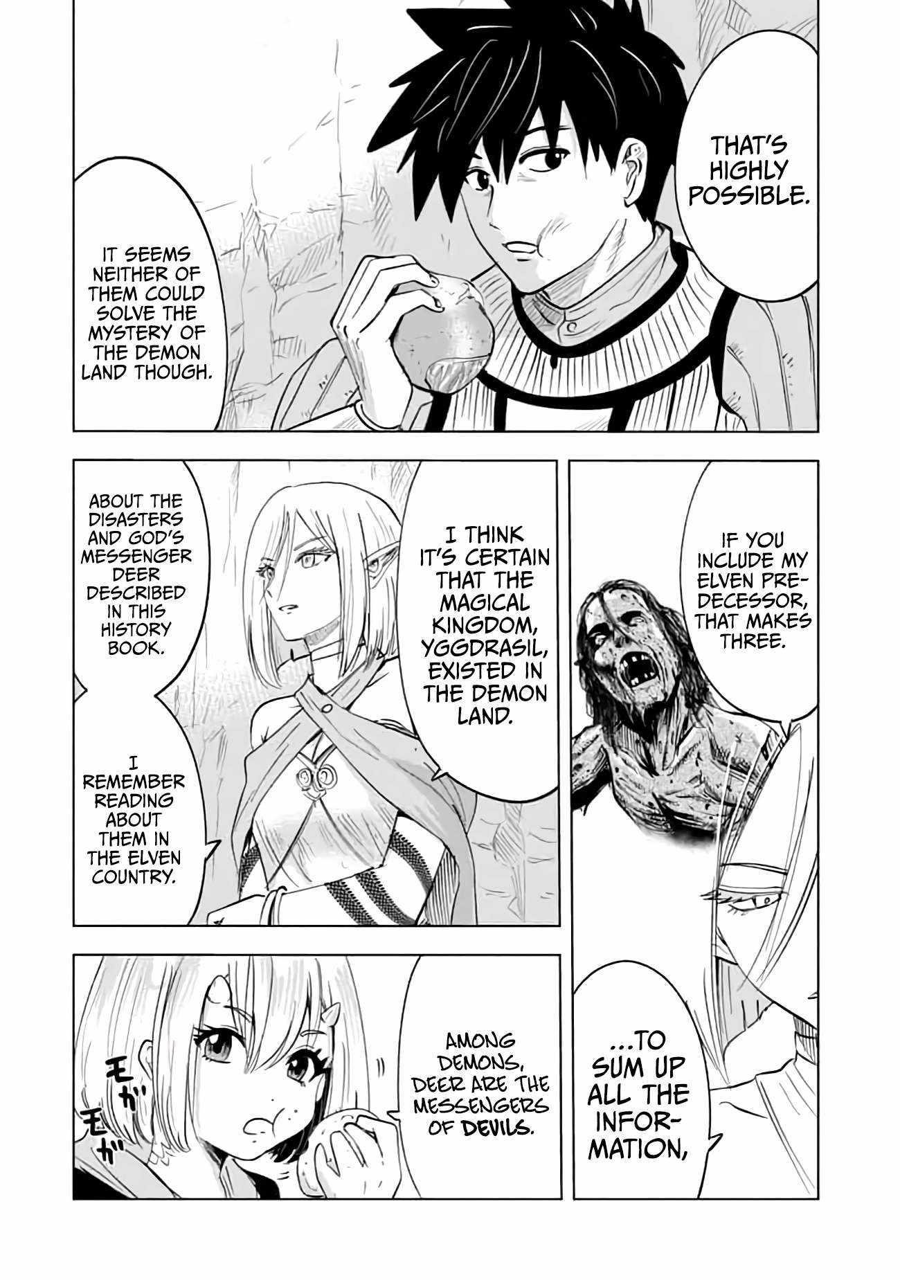 Makyo Seikatsu ~ Gakeppuchi Boken Sha Ga Hiki Komoru Ni Ha Hirosugiru Chapter 13 - Page 14