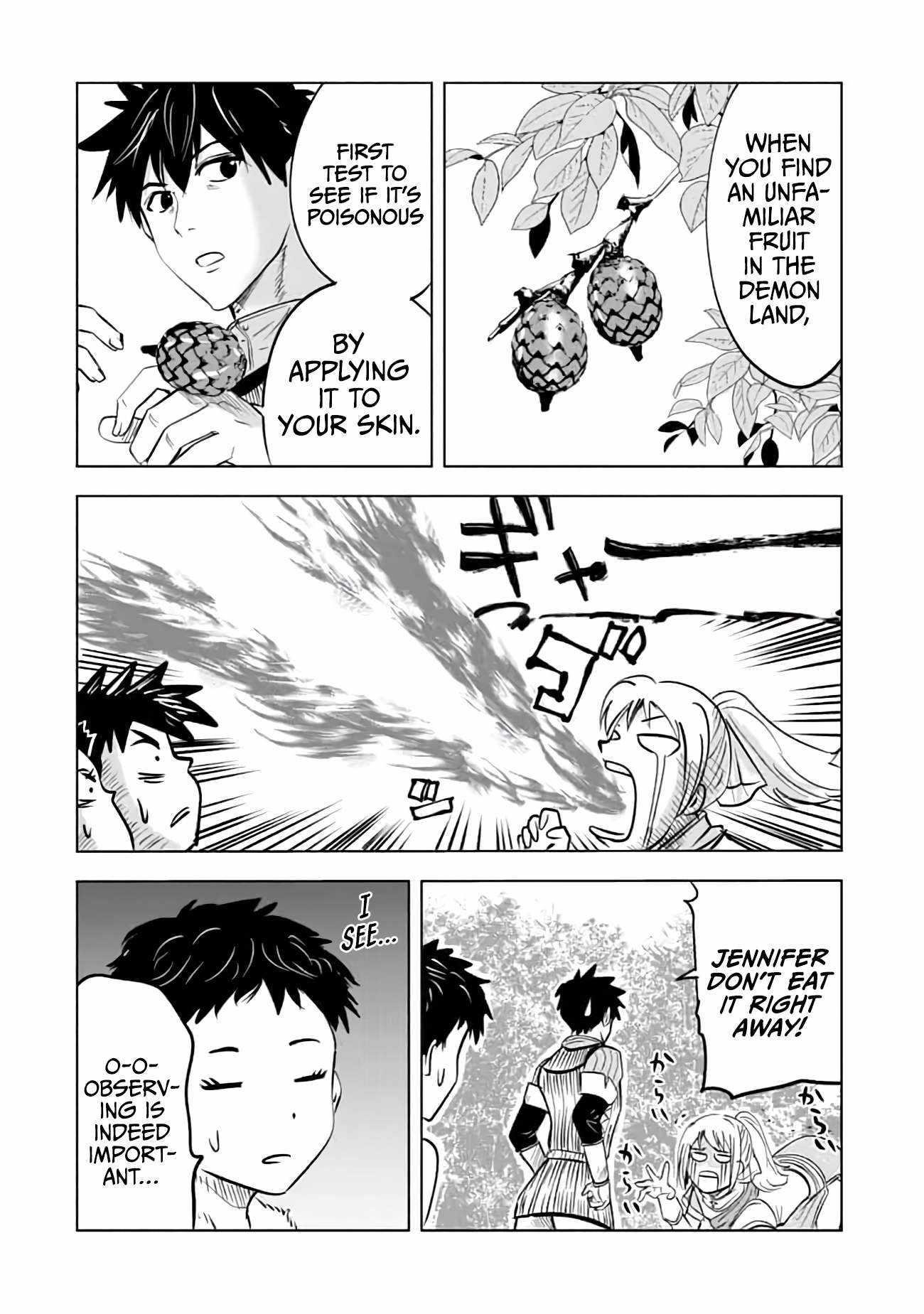 Makyo Seikatsu ~ Gakeppuchi Boken Sha Ga Hiki Komoru Ni Ha Hirosugiru Chapter 13 - Page 24