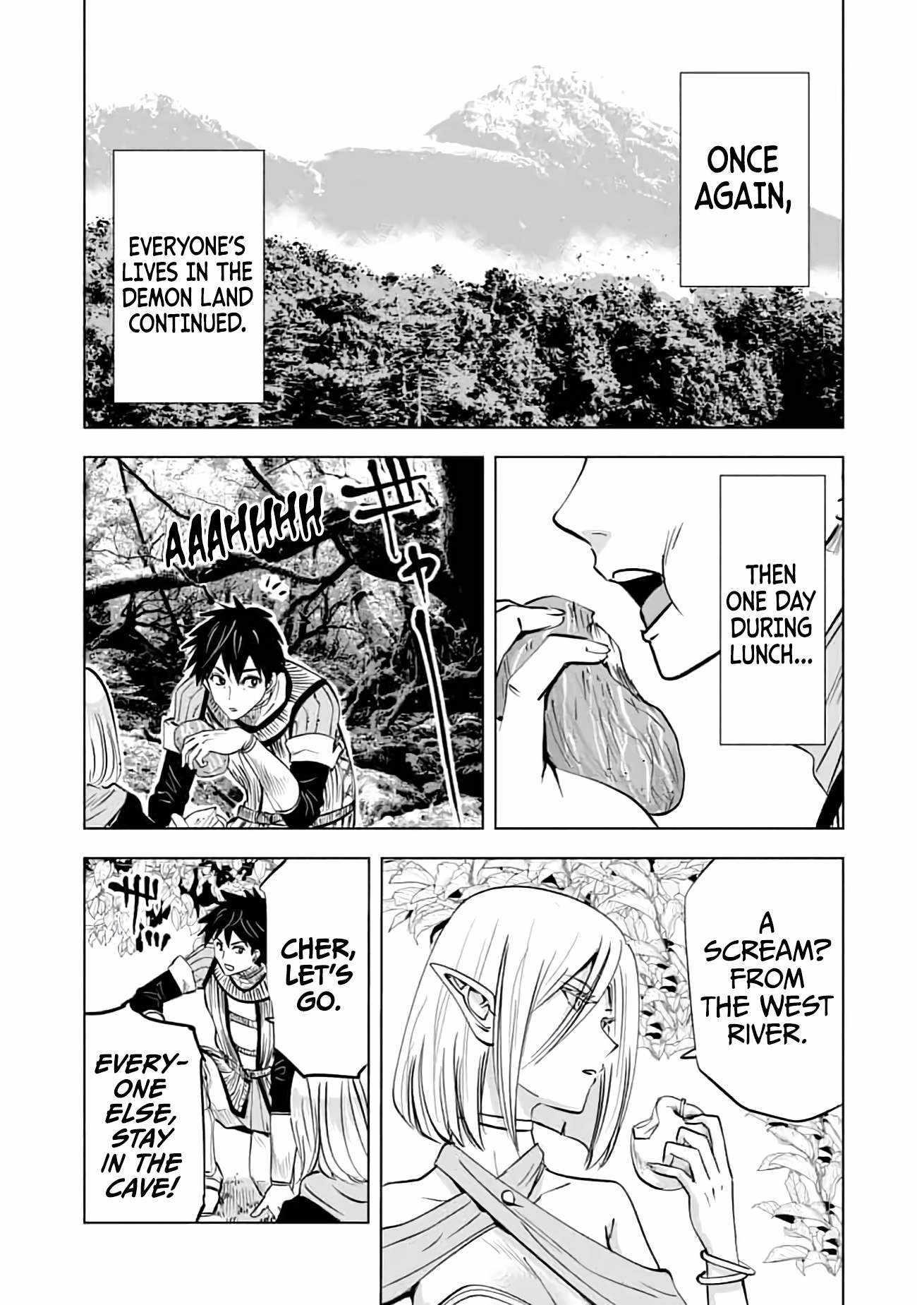 Makyo Seikatsu ~ Gakeppuchi Boken Sha Ga Hiki Komoru Ni Ha Hirosugiru Chapter 13 - Page 25