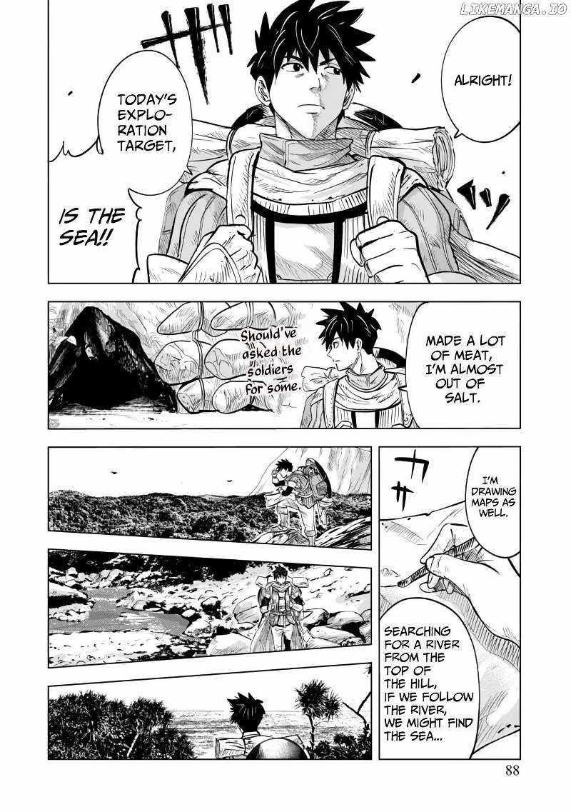 Makyo Seikatsu ~ Gakeppuchi Boken Sha Ga Hiki Komoru Ni Ha Hirosugiru Chapter 3.1 - Page 14