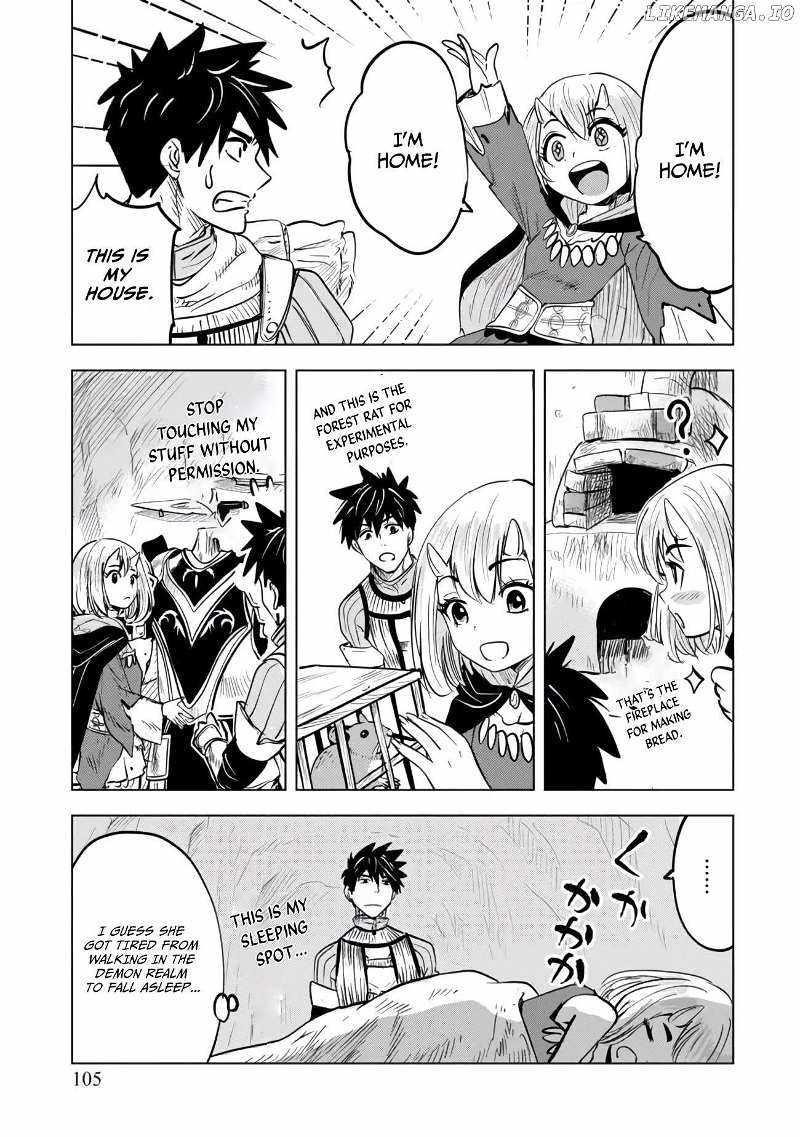 Makyo Seikatsu ~ Gakeppuchi Boken Sha Ga Hiki Komoru Ni Ha Hirosugiru Chapter 3.2 - Page 13