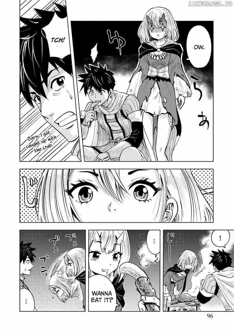 Makyo Seikatsu ~ Gakeppuchi Boken Sha Ga Hiki Komoru Ni Ha Hirosugiru Chapter 3.2 - Page 4