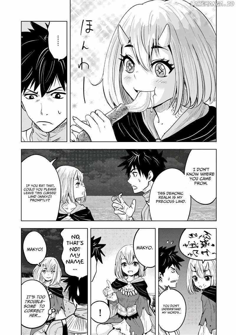 Makyo Seikatsu ~ Gakeppuchi Boken Sha Ga Hiki Komoru Ni Ha Hirosugiru Chapter 3.2 - Page 5