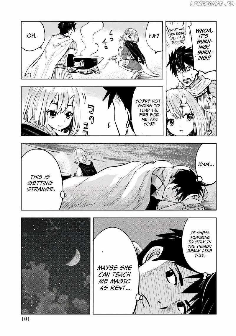 Makyo Seikatsu ~ Gakeppuchi Boken Sha Ga Hiki Komoru Ni Ha Hirosugiru Chapter 3.2 - Page 9