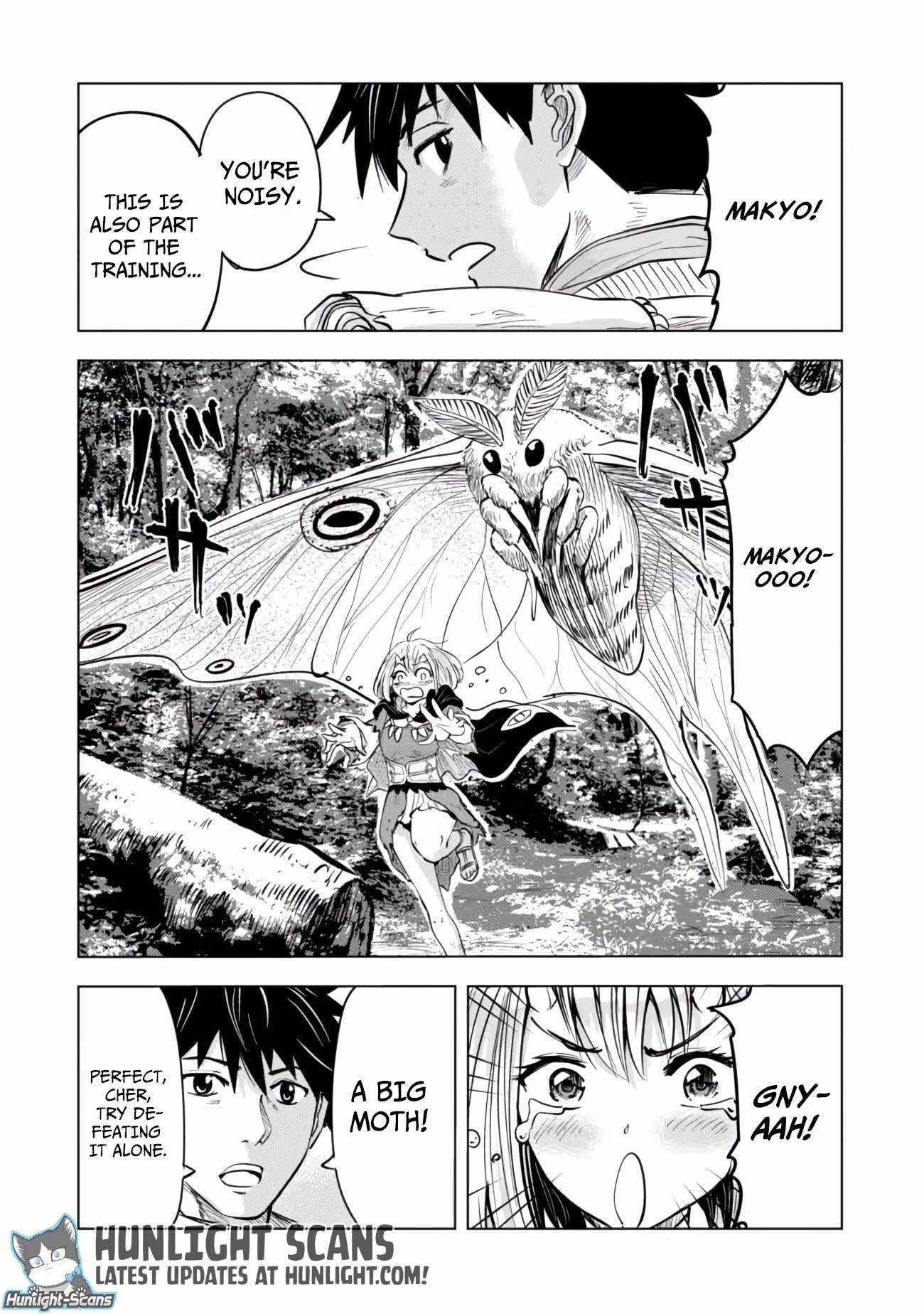 Makyo Seikatsu ~ Gakeppuchi Boken Sha Ga Hiki Komoru Ni Ha Hirosugiru Chapter 4.2 - Page 2