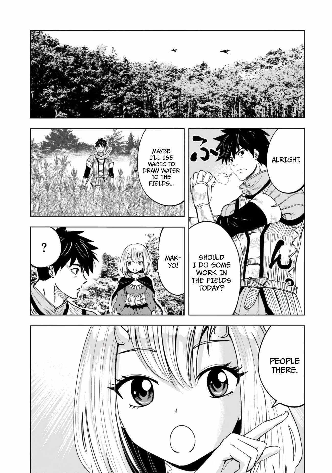 Makyo Seikatsu ~ Gakeppuchi Boken Sha Ga Hiki Komoru Ni Ha Hirosugiru Chapter 6.1 - Page 1