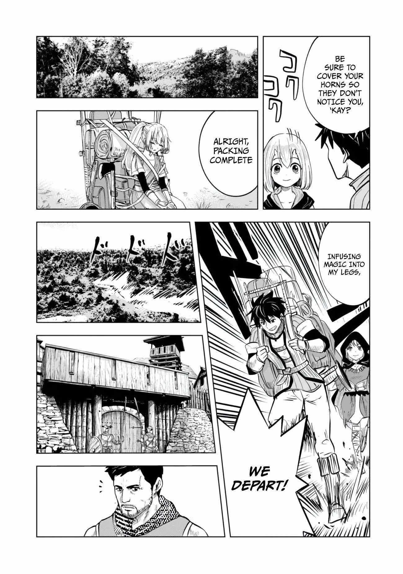 Makyo Seikatsu ~ Gakeppuchi Boken Sha Ga Hiki Komoru Ni Ha Hirosugiru Chapter 6.1 - Page 11