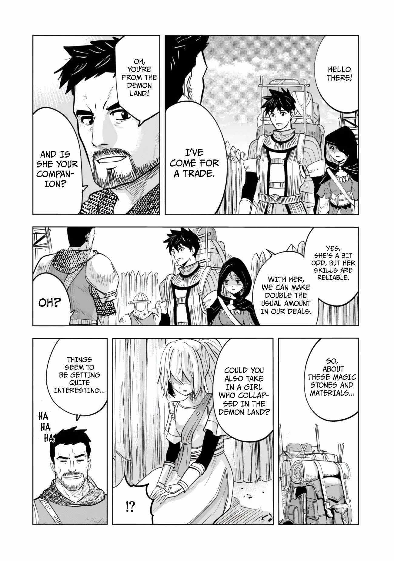 Makyo Seikatsu ~ Gakeppuchi Boken Sha Ga Hiki Komoru Ni Ha Hirosugiru Chapter 6.1 - Page 12