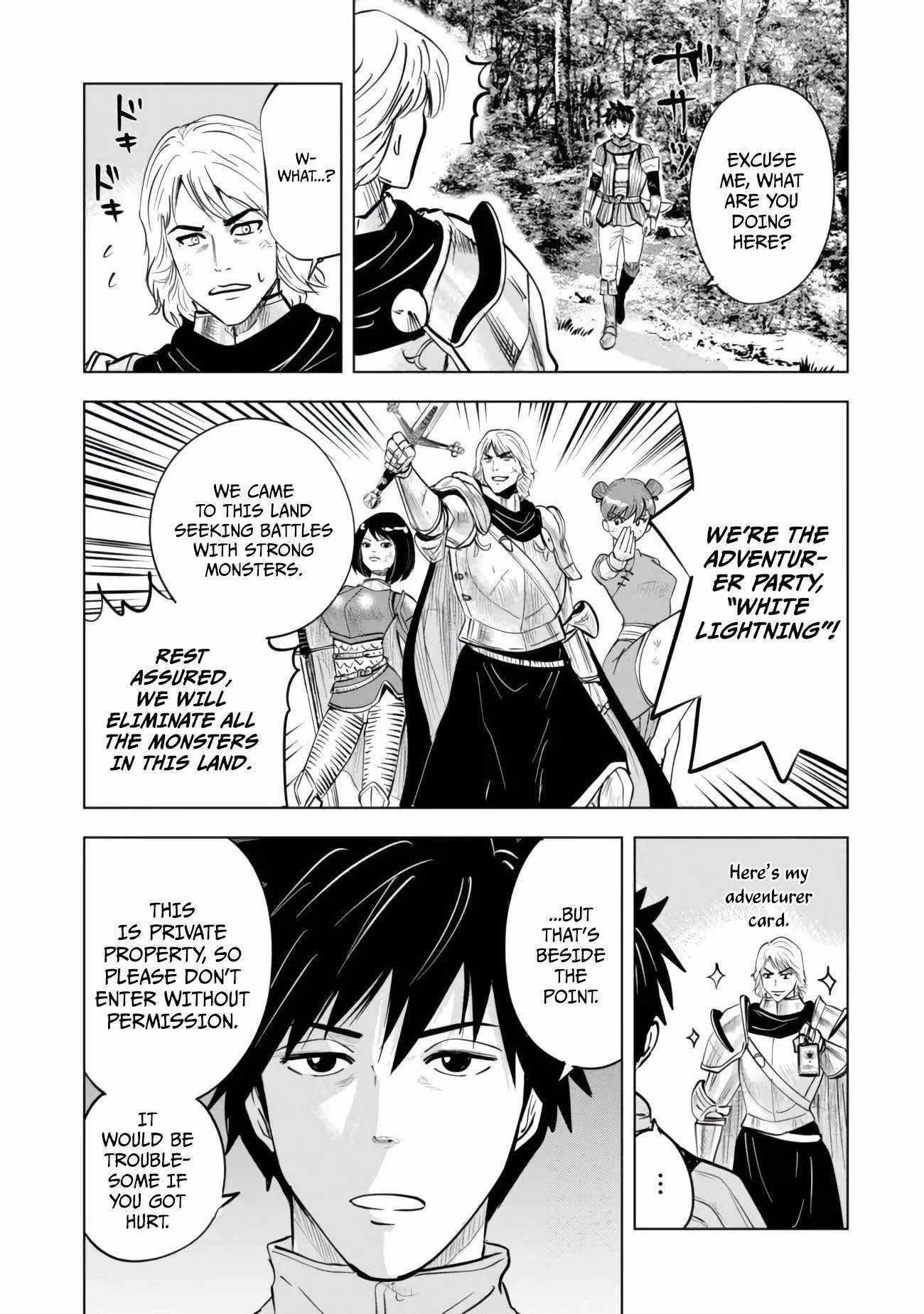 Makyo Seikatsu ~ Gakeppuchi Boken Sha Ga Hiki Komoru Ni Ha Hirosugiru Chapter 6.1 - Page 7