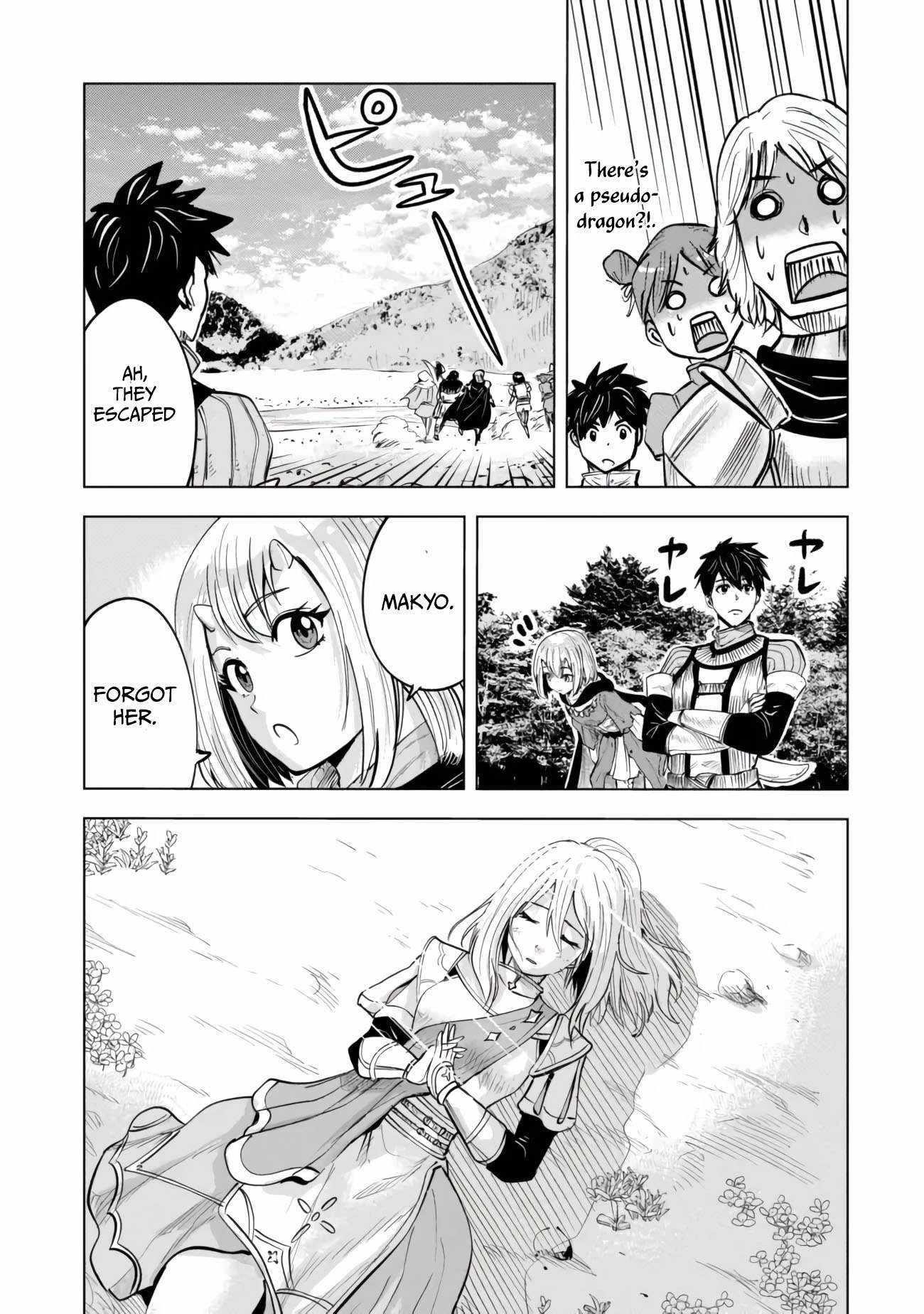 Makyo Seikatsu ~ Gakeppuchi Boken Sha Ga Hiki Komoru Ni Ha Hirosugiru Chapter 6.1 - Page 9