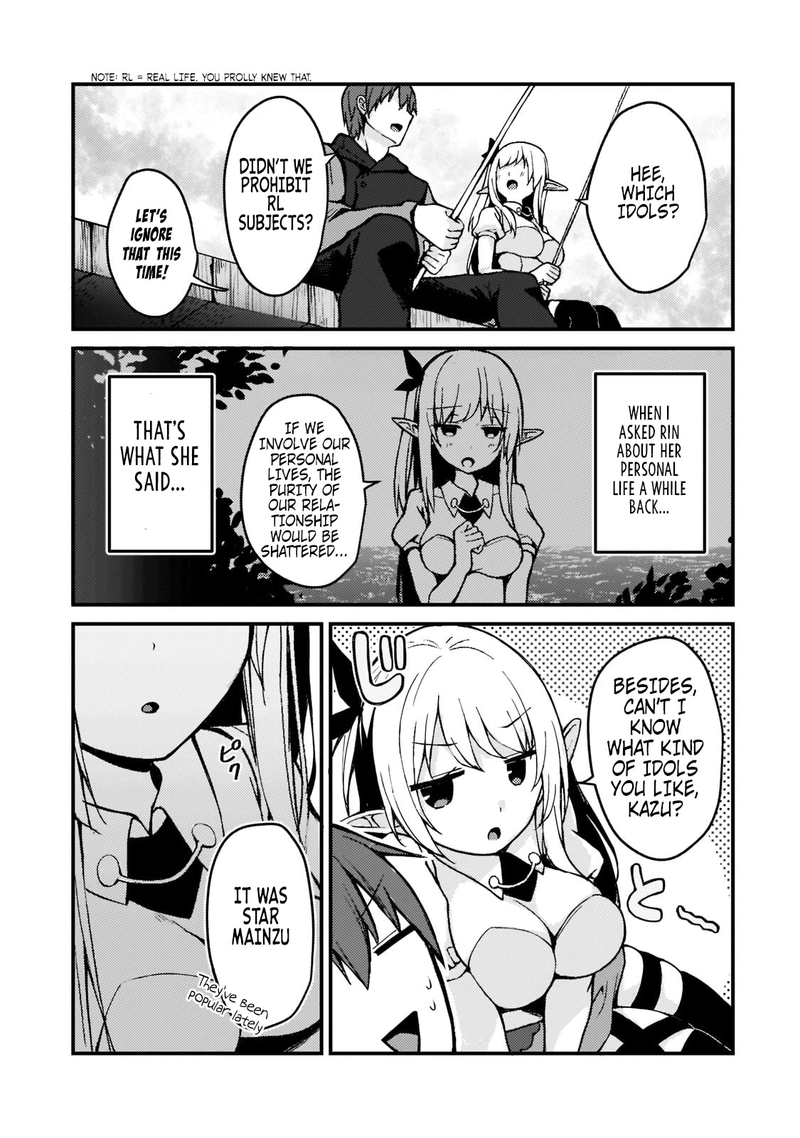 My Web Game Wife Is a Popular Idol IRL Chapter 1 - Page 26