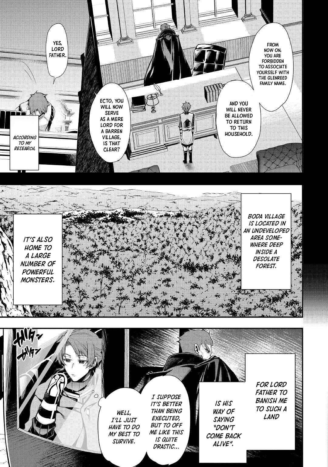 I Was Banished to a Desolate Region Because of the Faulty Attribute Earth Magic, so I’m Going to Put in my All to Develop my Territory! Chapter 1 - Page 11