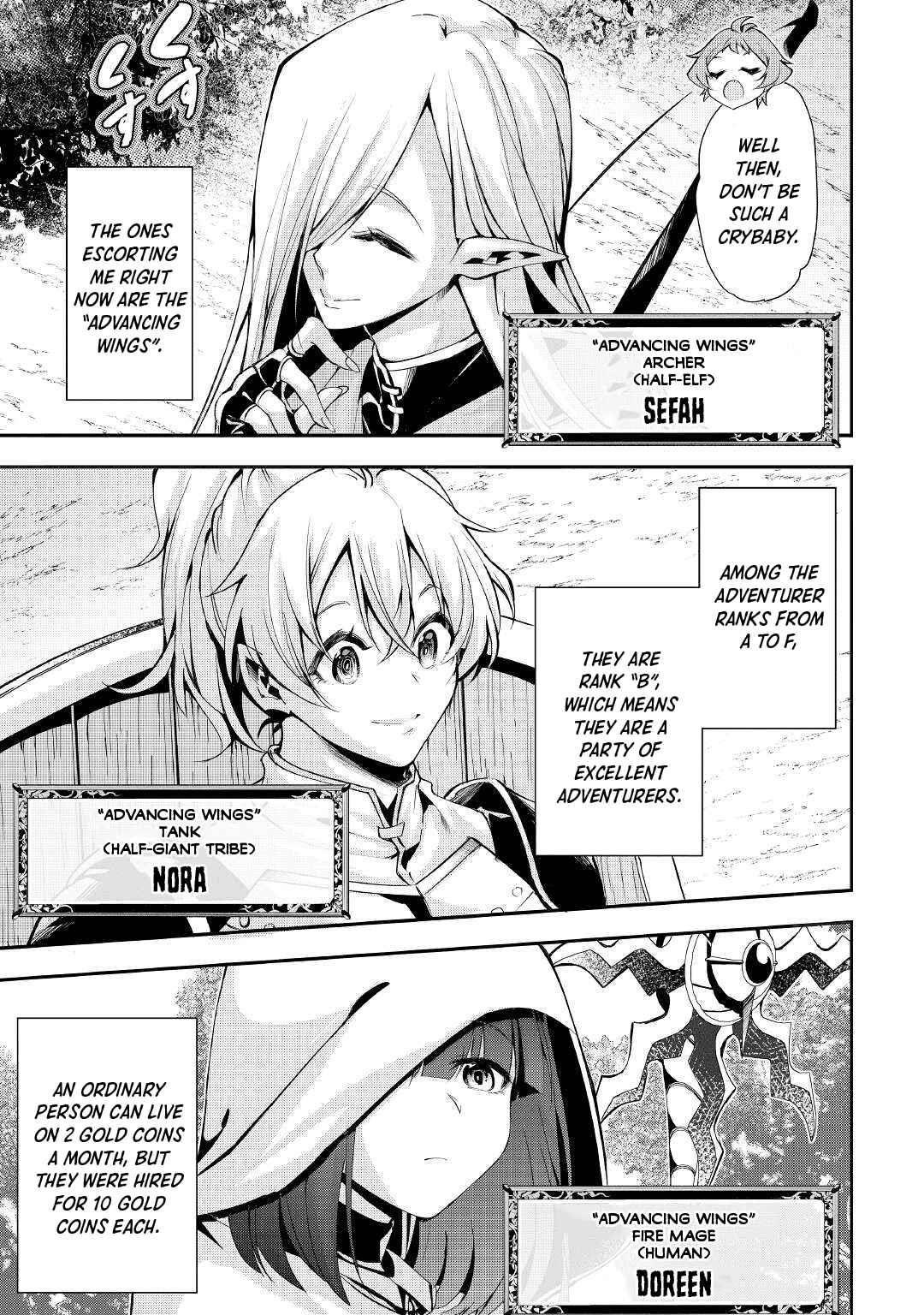 I Was Banished to a Desolate Region Because of the Faulty Attribute Earth Magic, so I’m Going to Put in my All to Develop my Territory! Chapter 1 - Page 13