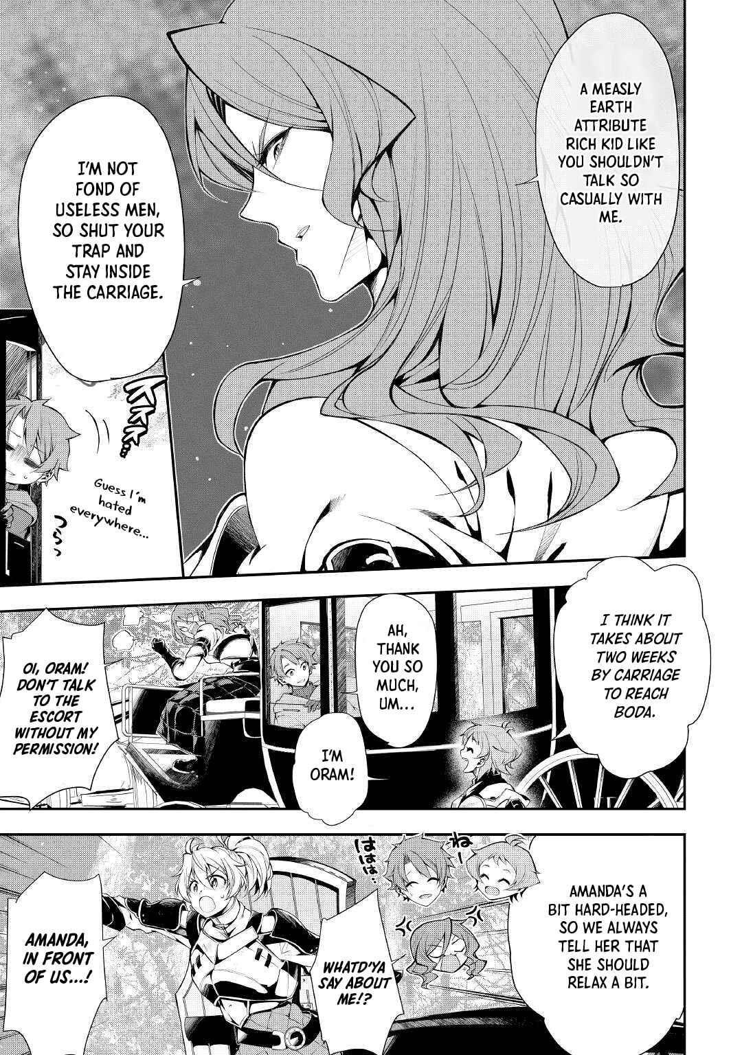 I Was Banished to a Desolate Region Because of the Faulty Attribute Earth Magic, so I’m Going to Put in my All to Develop my Territory! Chapter 1 - Page 15