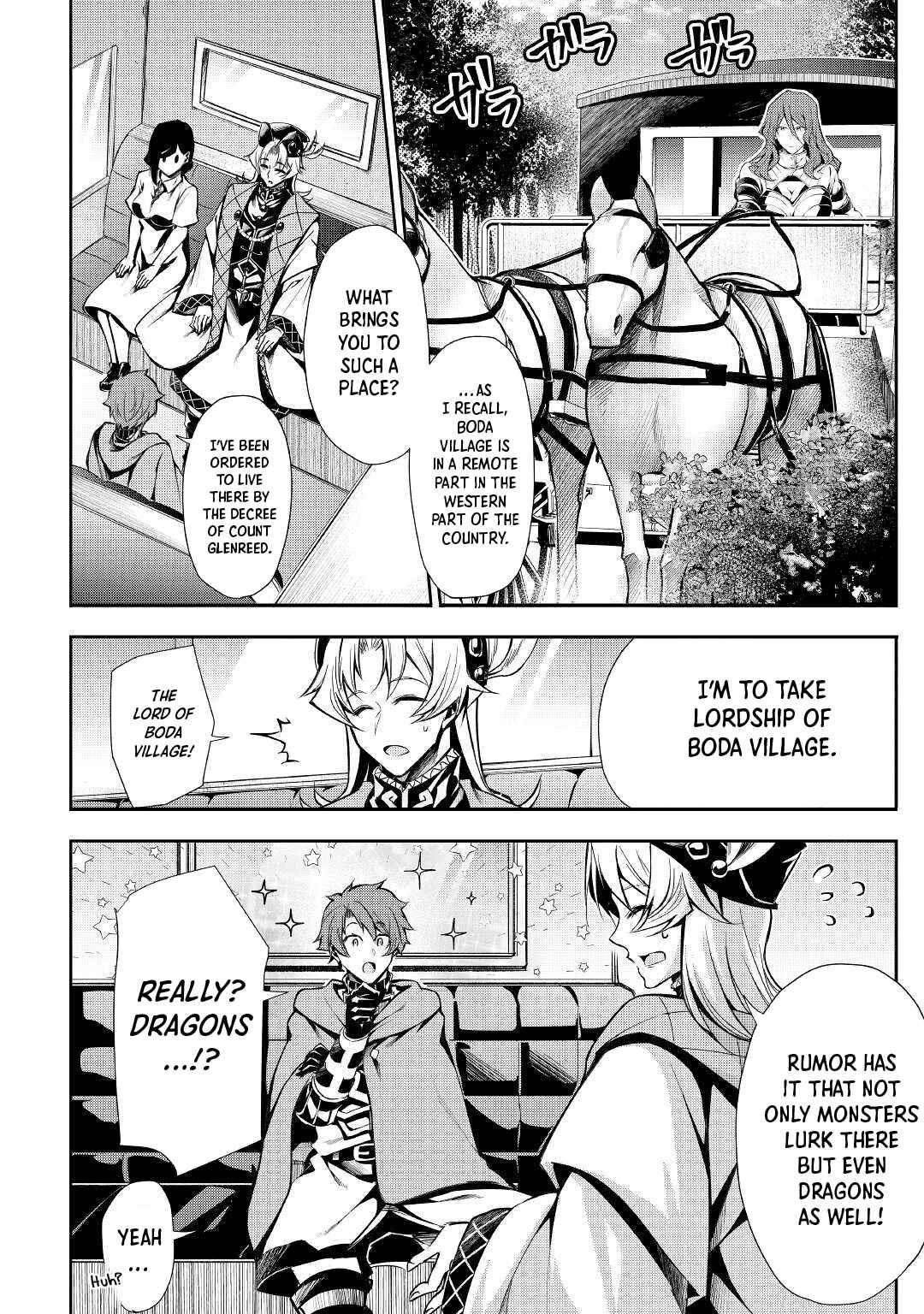 I Was Banished to a Desolate Region Because of the Faulty Attribute Earth Magic, so I’m Going to Put in my All to Develop my Territory! Chapter 1 - Page 36