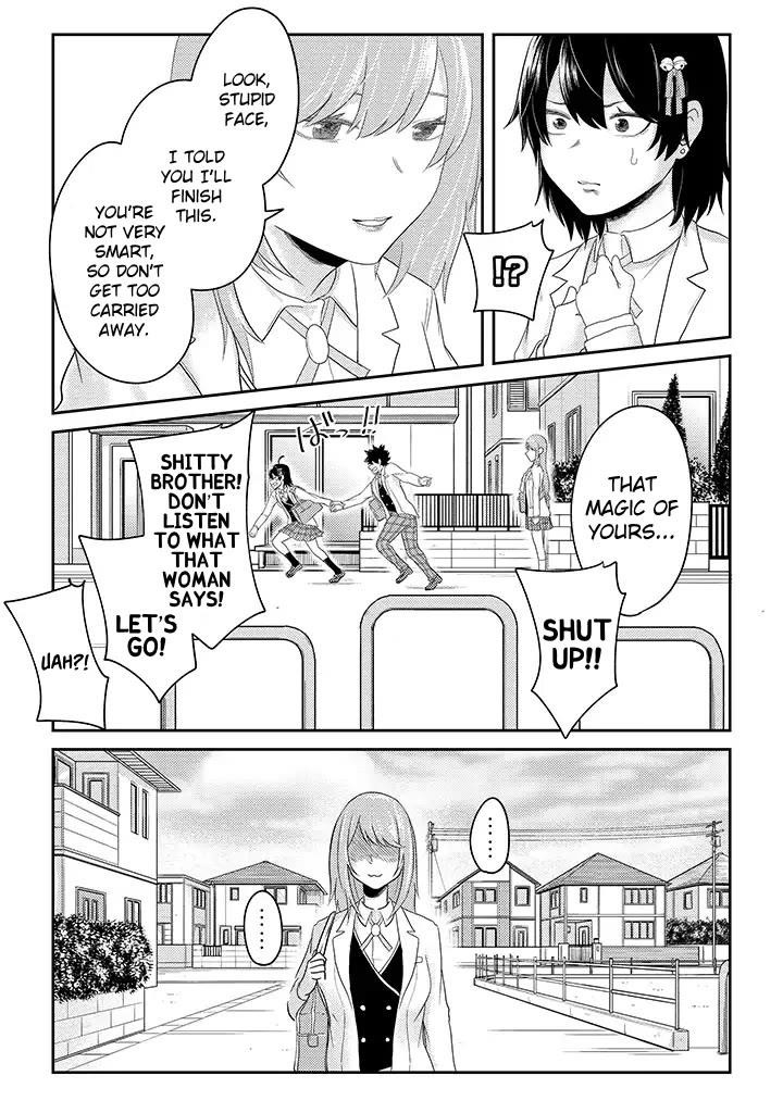 My stepsister who says Go die go die to me every day, tries to hypnotize me to fall for her while I was sleeping…! Chapter 12 - Page 9