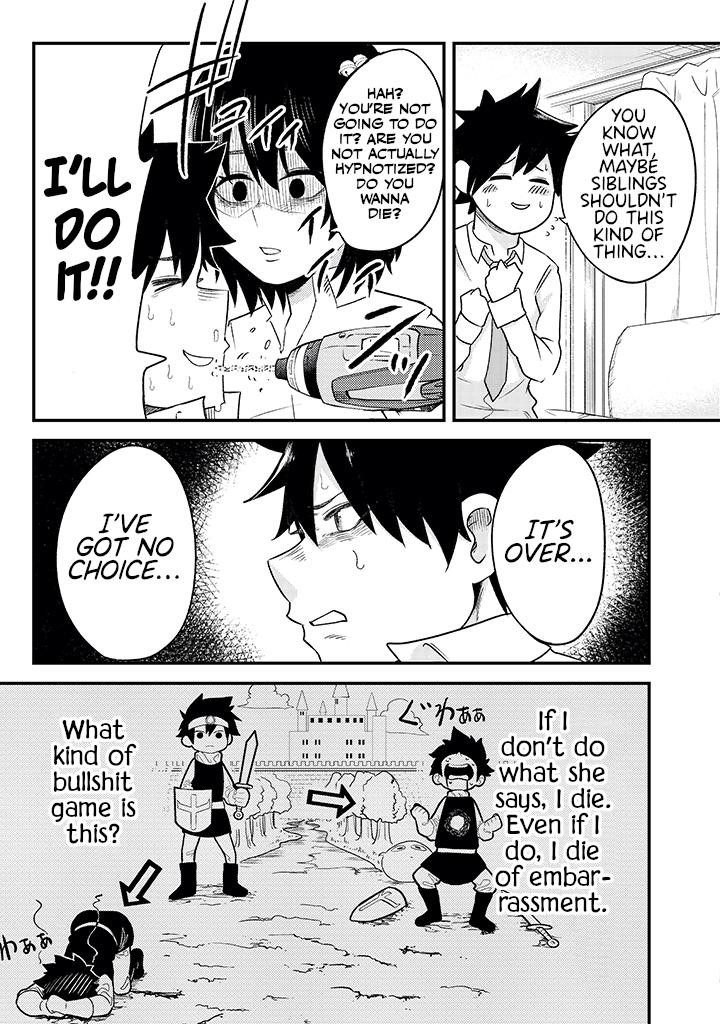 My stepsister who says Go die go die to me every day, tries to hypnotize me to fall for her while I was sleeping…! Chapter 2 - Page 13