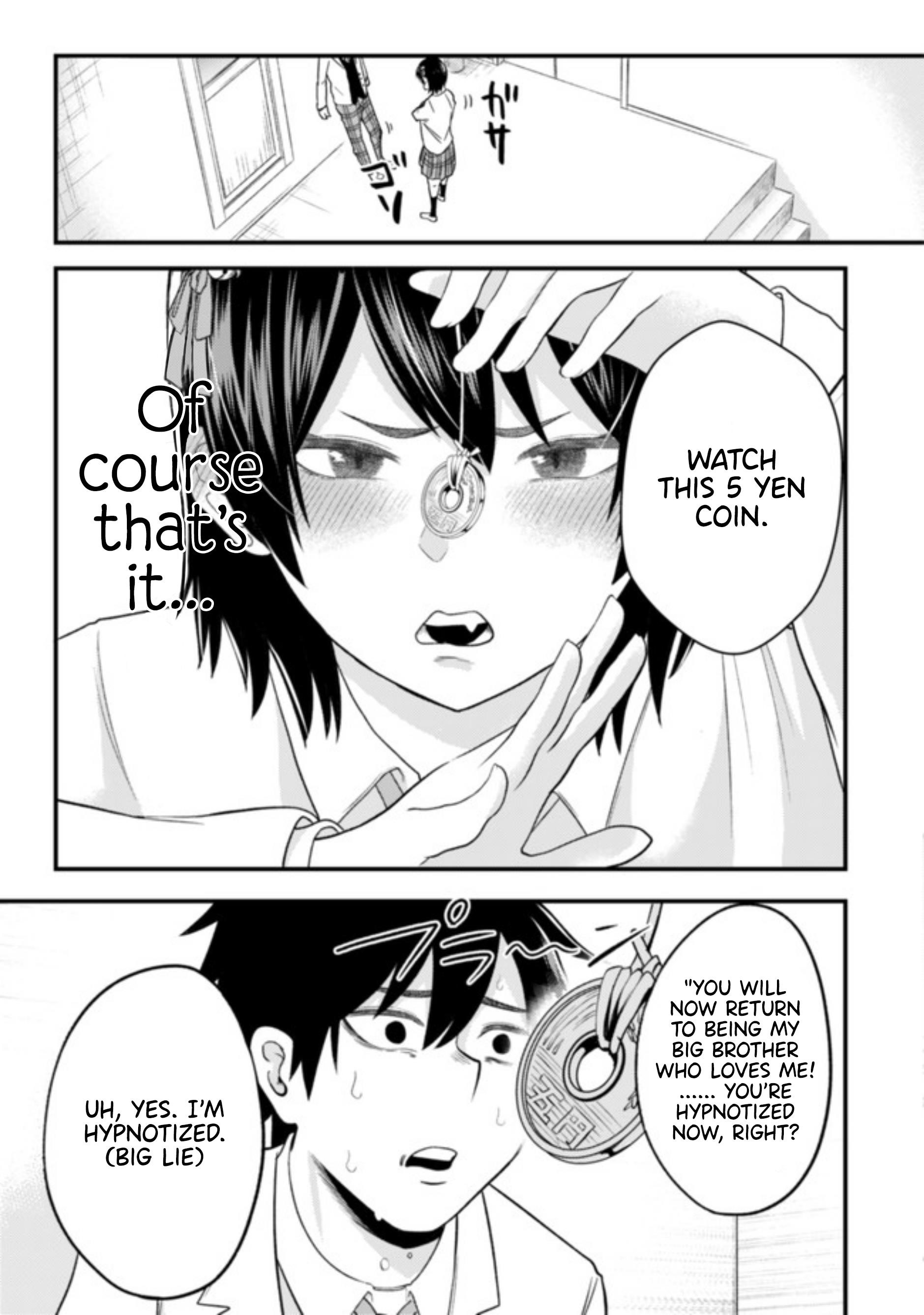 My stepsister who says Go die go die to me every day, tries to hypnotize me to fall for her while I was sleeping…! Chapter 4 - Page 11