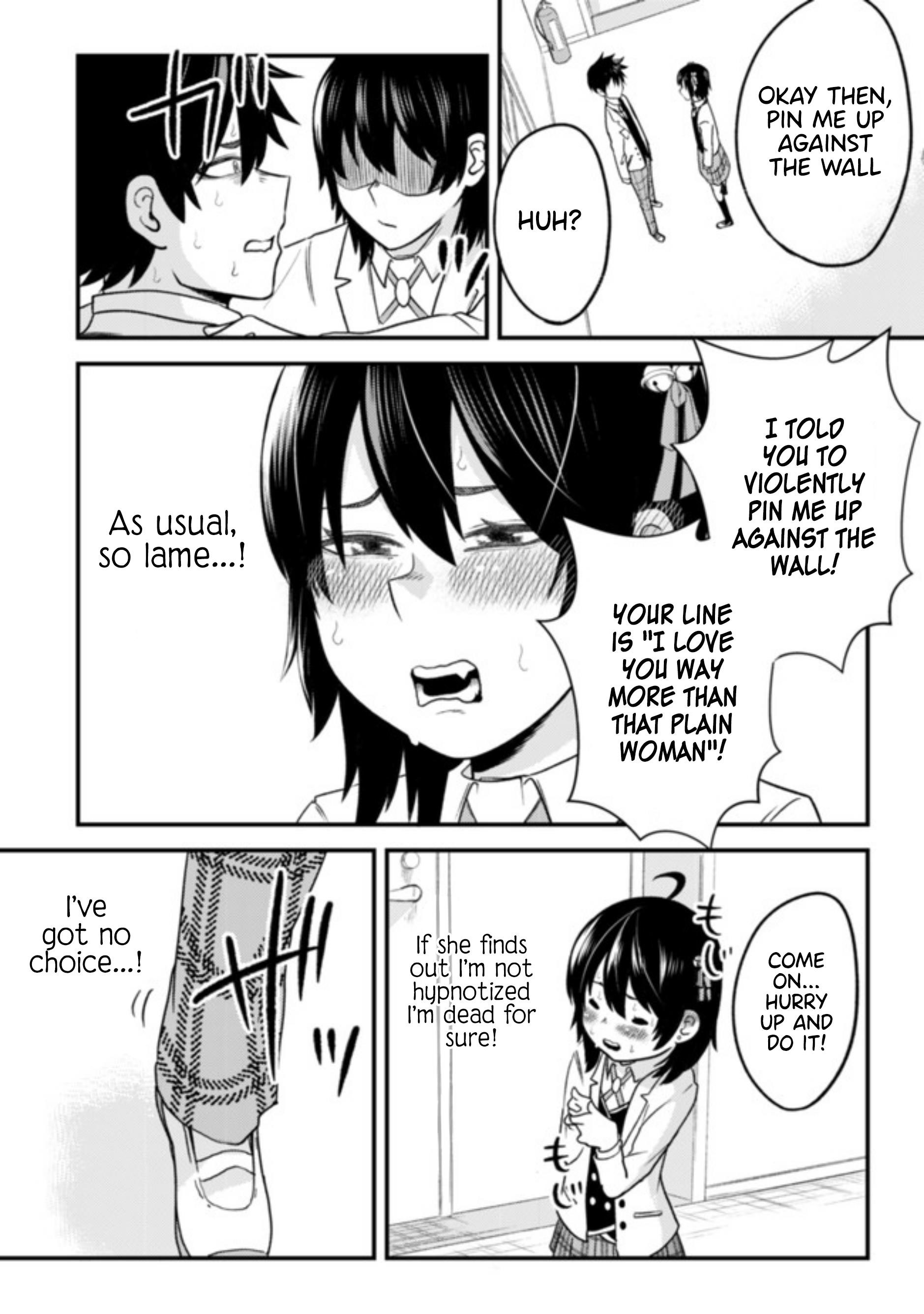 My stepsister who says Go die go die to me every day, tries to hypnotize me to fall for her while I was sleeping…! Chapter 4 - Page 12