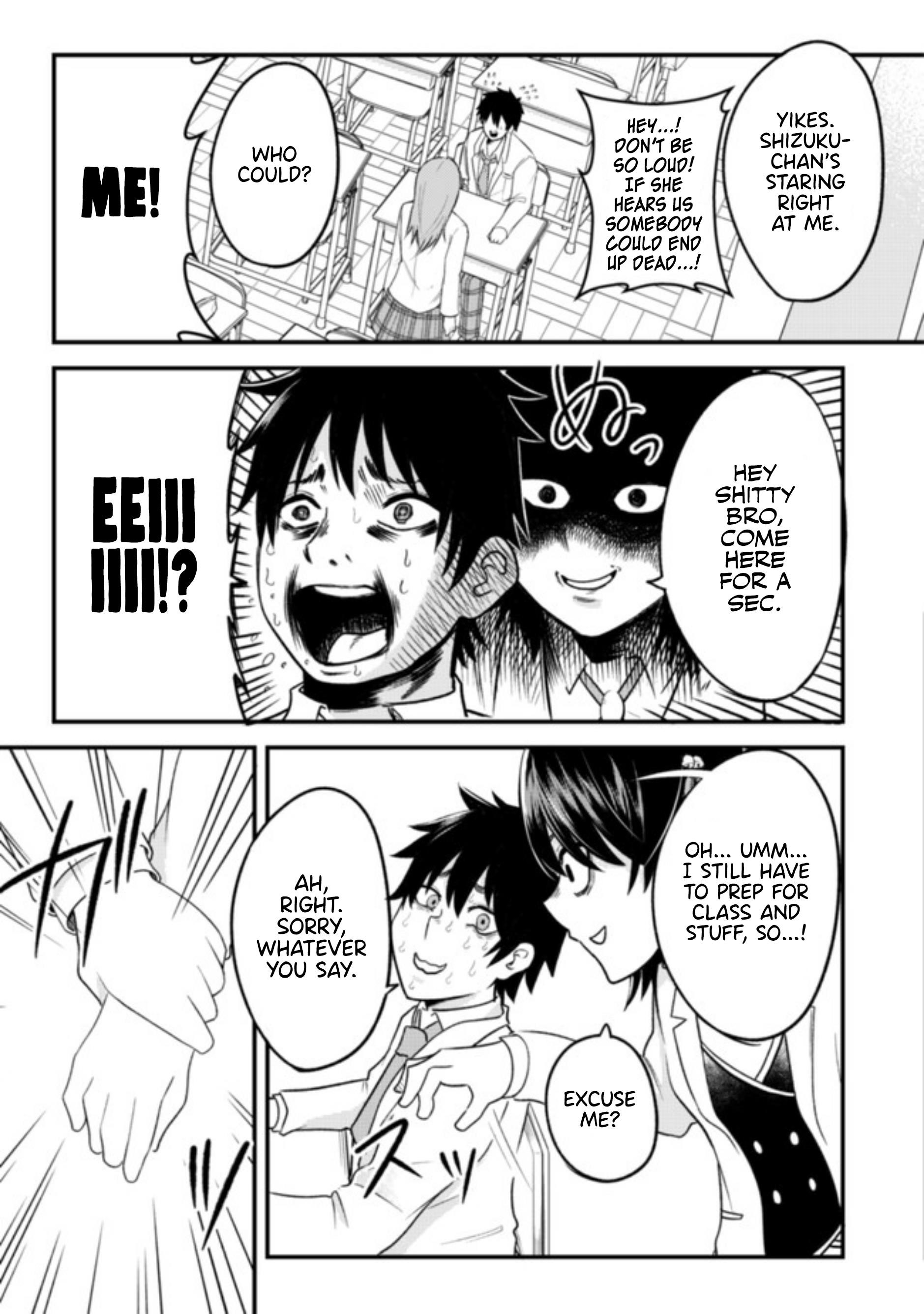 My stepsister who says Go die go die to me every day, tries to hypnotize me to fall for her while I was sleeping…! Chapter 4 - Page 7