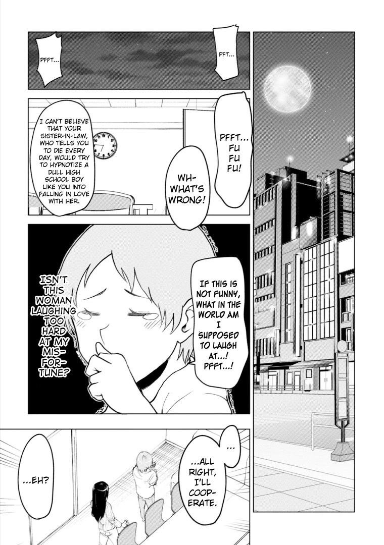 My stepsister who says Go die go die to me every day, tries to hypnotize me to fall for her while I was sleeping…! Chapter 9 - Page 7