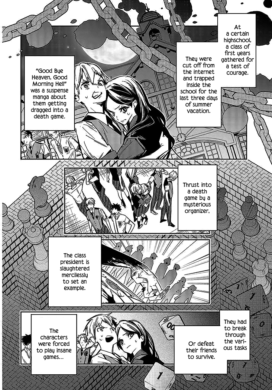 I Reincarnated as the Little Sister of a Death Game Manga’s Murder Mastermind and Failed Chapter 1 - Page 26