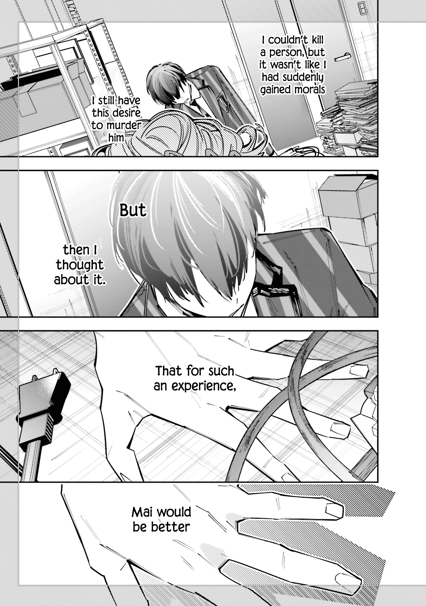 I Reincarnated as the Little Sister of a Death Game Manga’s Murder Mastermind and Failed Chapter 11 - Page 11