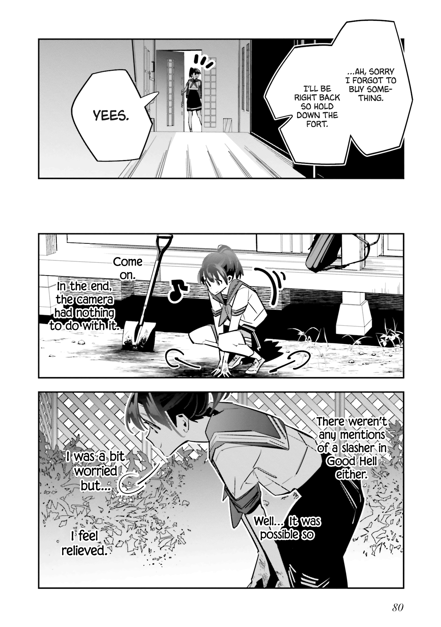 I Reincarnated as the Little Sister of a Death Game Manga’s Murder Mastermind and Failed Chapter 2 - Page 27