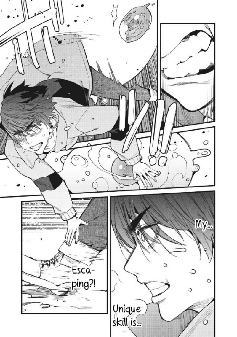 Using the Faulty Skill, “Escape,” I Strive to Become the Strongest One Starting from the Utmost Low End of Ability Levels Chapter 1 - Page 39