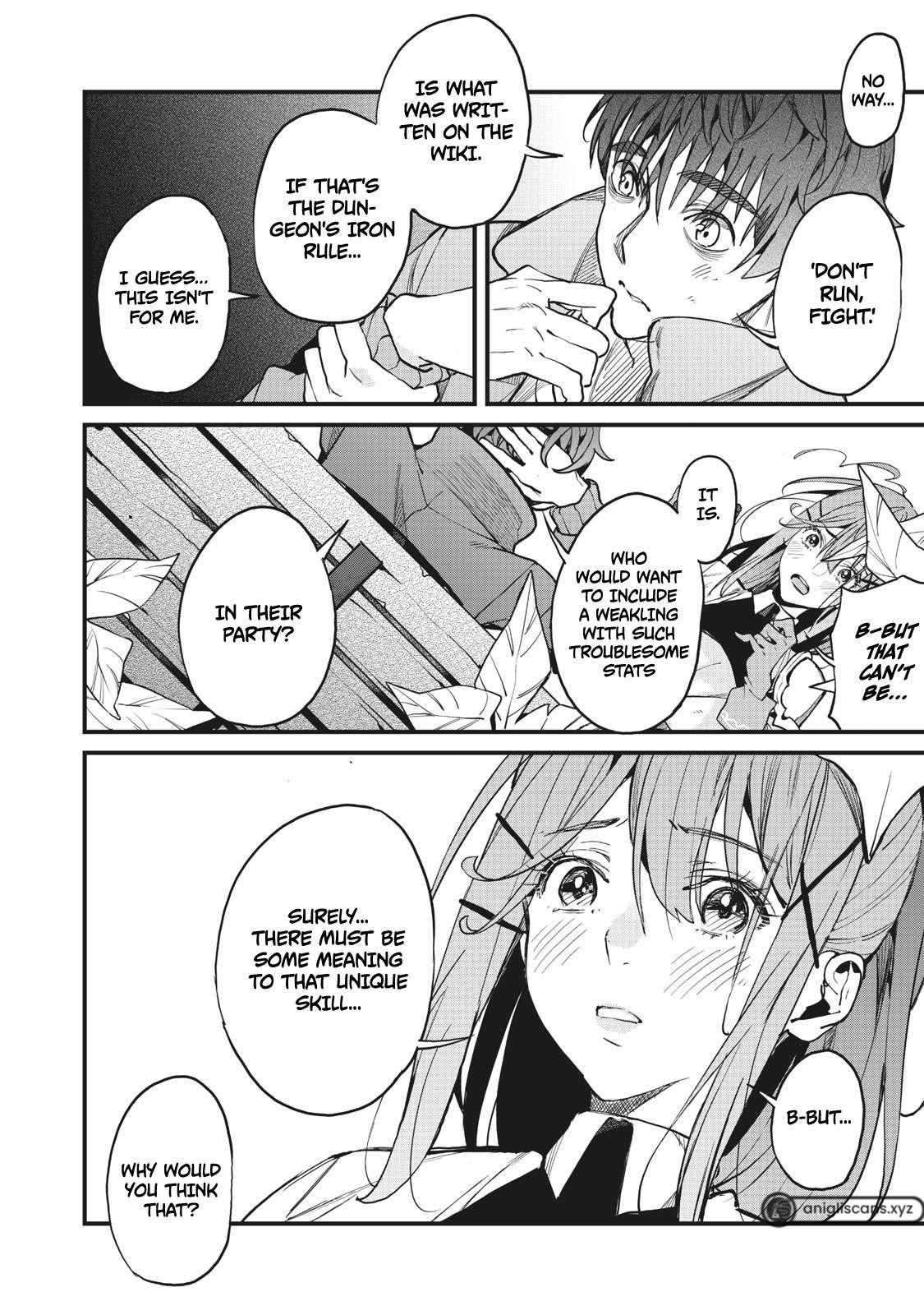 Using the Faulty Skill, “Escape,” I Strive to Become the Strongest One Starting from the Utmost Low End of Ability Levels Chapter 2 - Page 24