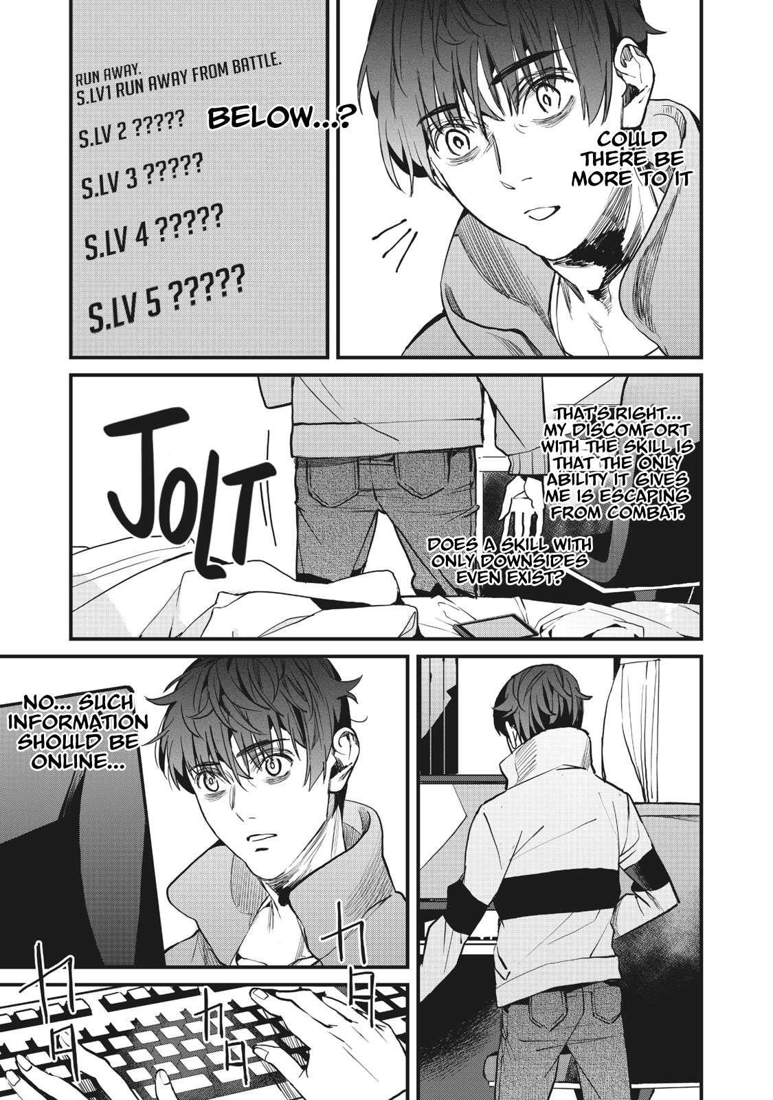 Using the Faulty Skill, “Escape,” I Strive to Become the Strongest One Starting from the Utmost Low End of Ability Levels Chapter 2 - Page 33