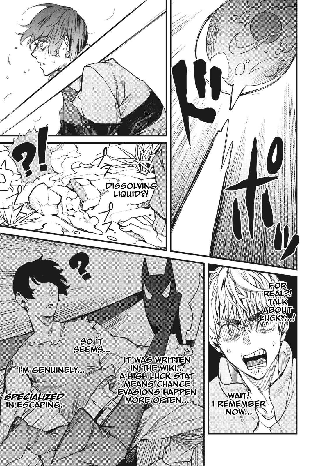 Using the Faulty Skill, “Escape,” I Strive to Become the Strongest One Starting from the Utmost Low End of Ability Levels Chapter 2 - Page 5