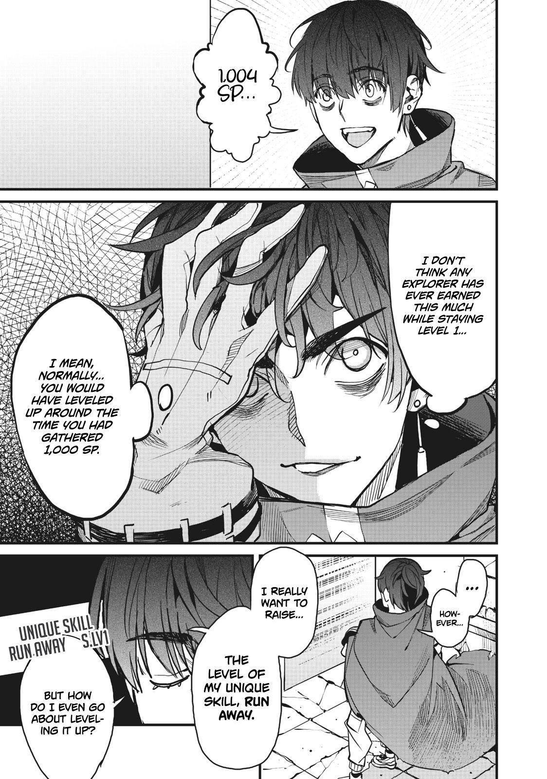 Using the Faulty Skill, “Escape,” I Strive to Become the Strongest One Starting from the Utmost Low End of Ability Levels Chapter 4 - Page 19