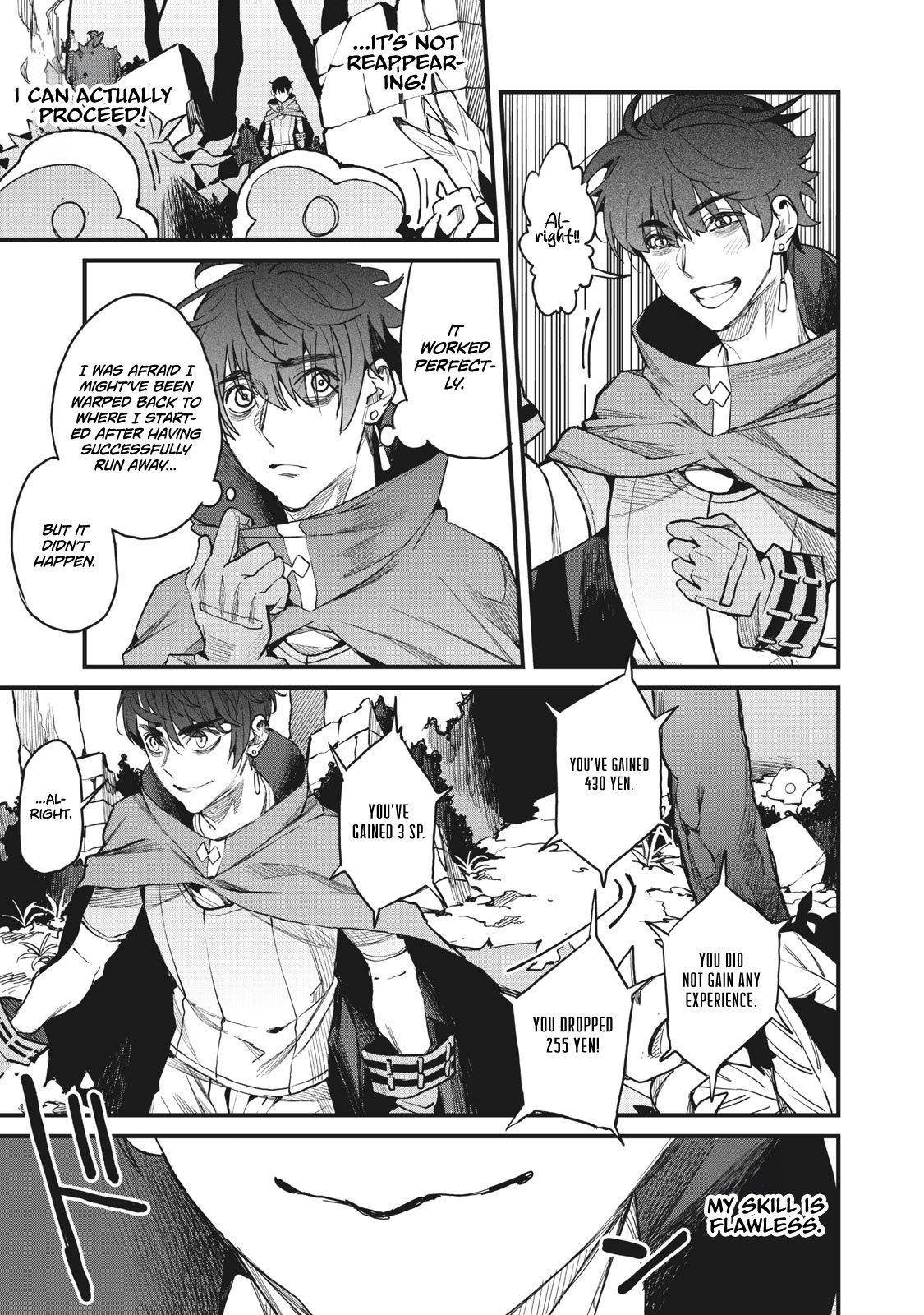 Using the Faulty Skill, “Escape,” I Strive to Become the Strongest One Starting from the Utmost Low End of Ability Levels Chapter 4 - Page 7