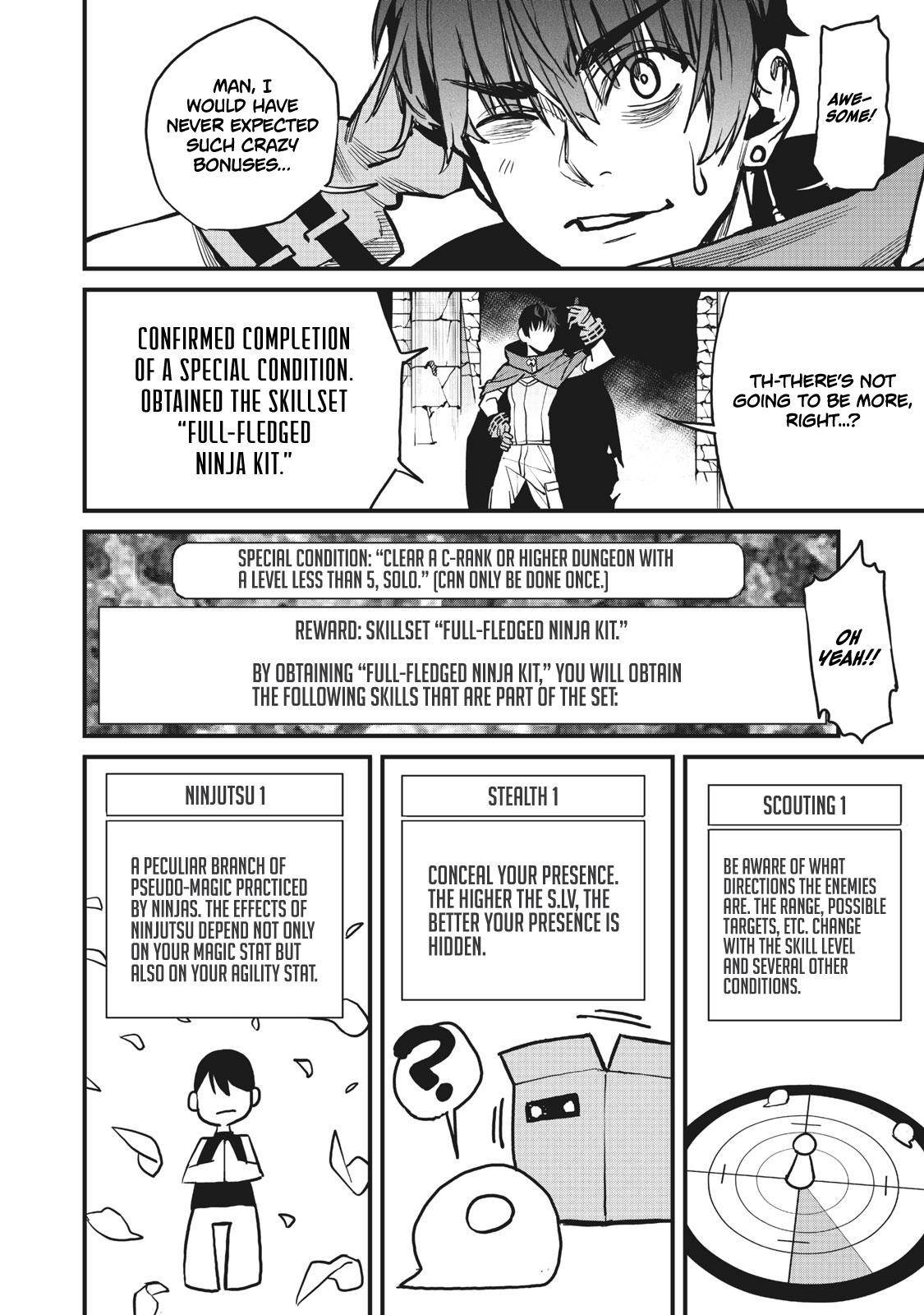 Using the Faulty Skill, “Escape,” I Strive to Become the Strongest One Starting from the Utmost Low End of Ability Levels Chapter 5 - Page 12