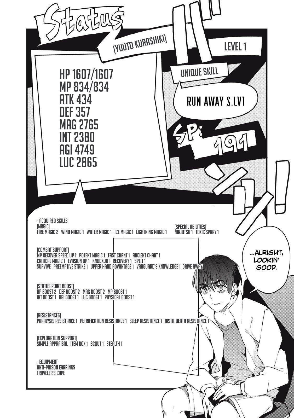 Using the Faulty Skill, “Escape,” I Strive to Become the Strongest One Starting from the Utmost Low End of Ability Levels Chapter 6 - Page 10