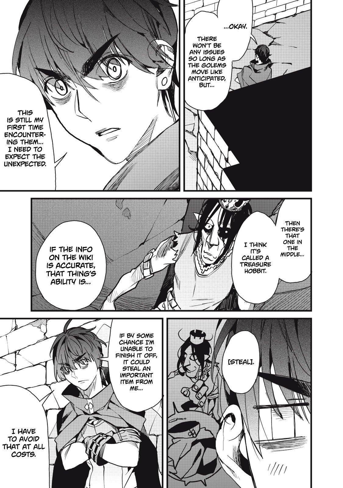 Using the Faulty Skill, “Escape,” I Strive to Become the Strongest One Starting from the Utmost Low End of Ability Levels Chapter 6 - Page 33