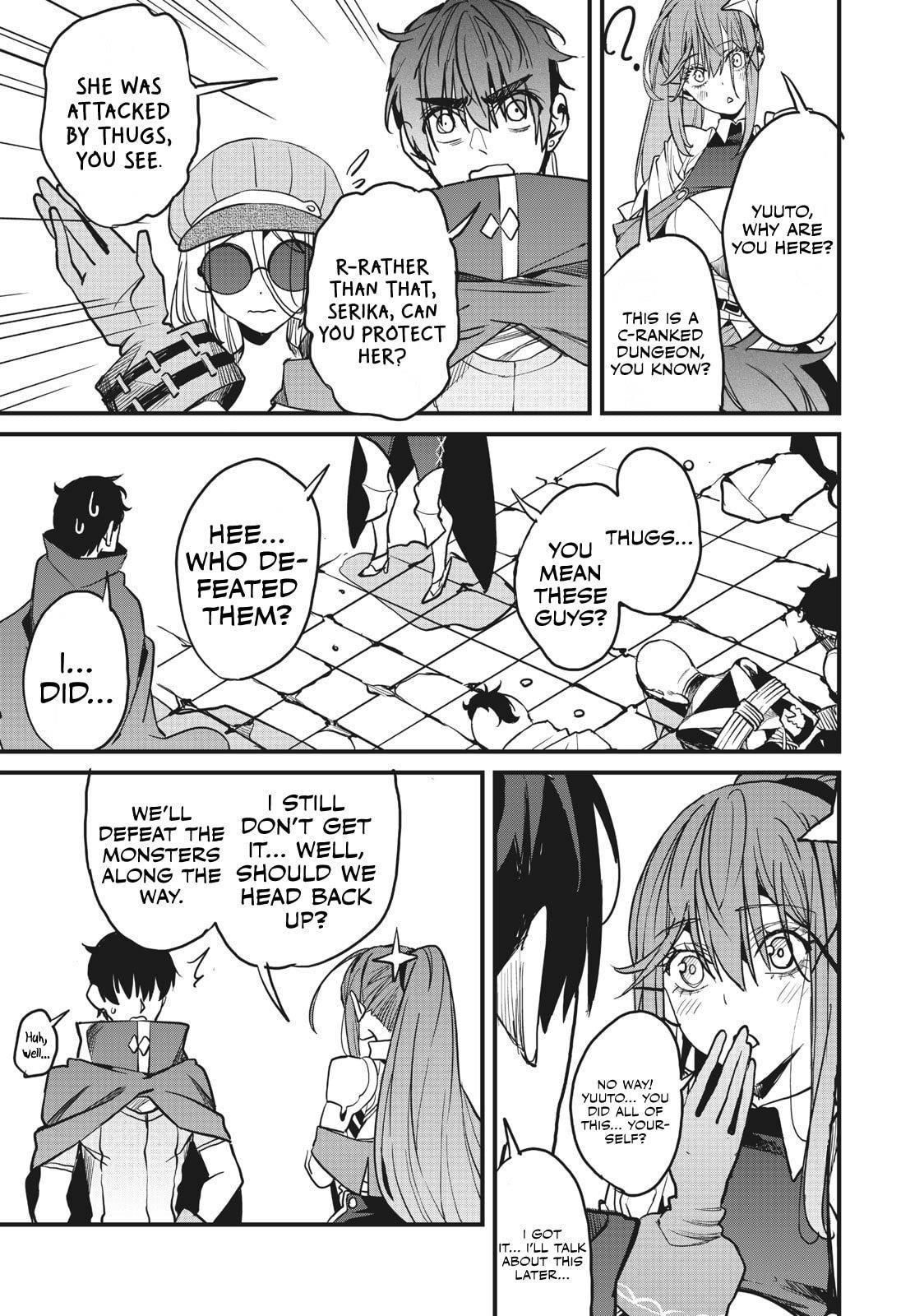 Using the Faulty Skill, “Escape,” I Strive to Become the Strongest One Starting from the Utmost Low End of Ability Levels Chapter 9.2 - Page 11