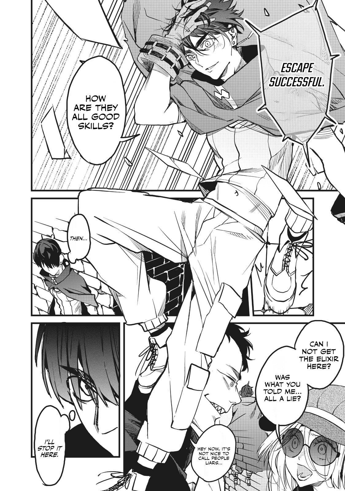 Using the Faulty Skill, “Escape,” I Strive to Become the Strongest One Starting from the Utmost Low End of Ability Levels Chapter 9.2 - Page 4